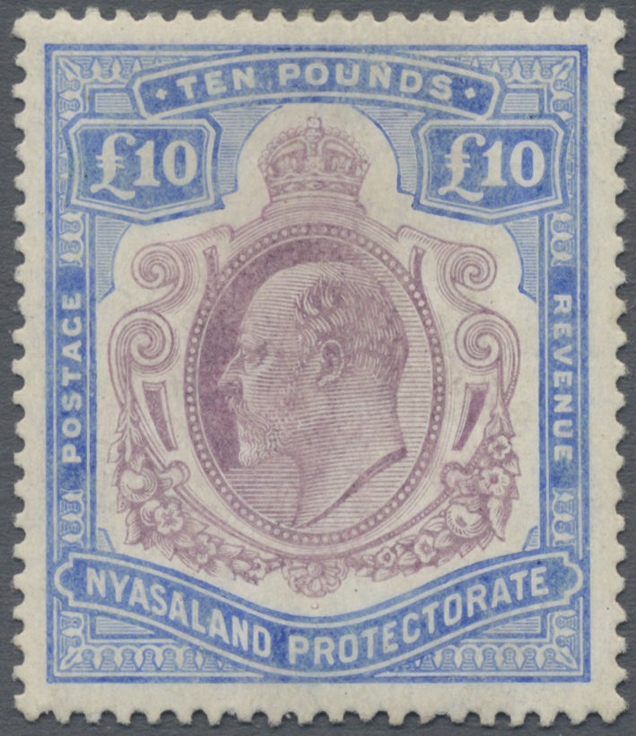Lot 100 - nyassaland - Auction #211 Lot 100 - nyassaland - Auction #211