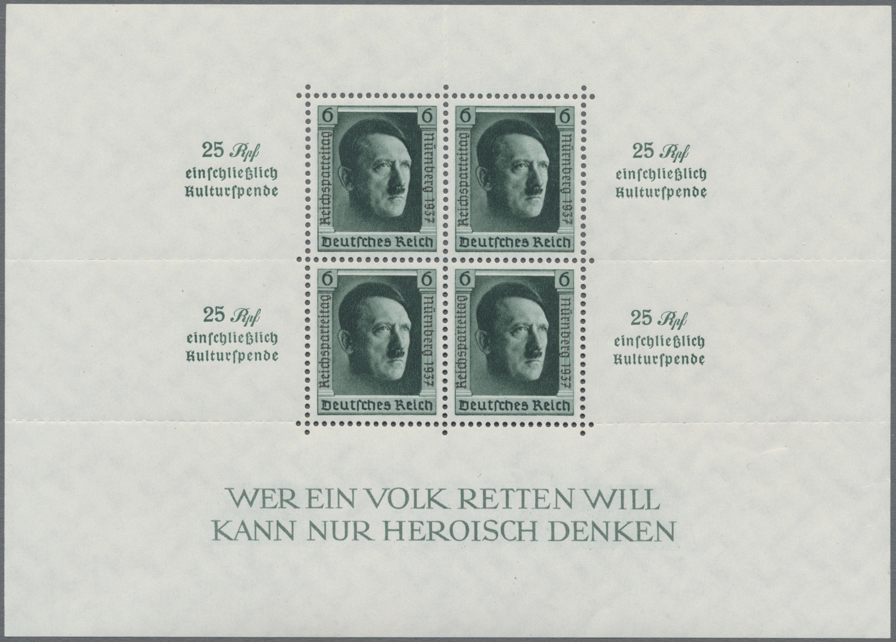 Lot 03424 - Deutsches Reich - 3. Reich  -  Auktionshaus Christoph Gärtner GmbH & Co. KG 53rd AUCTION - Day 3 Germany