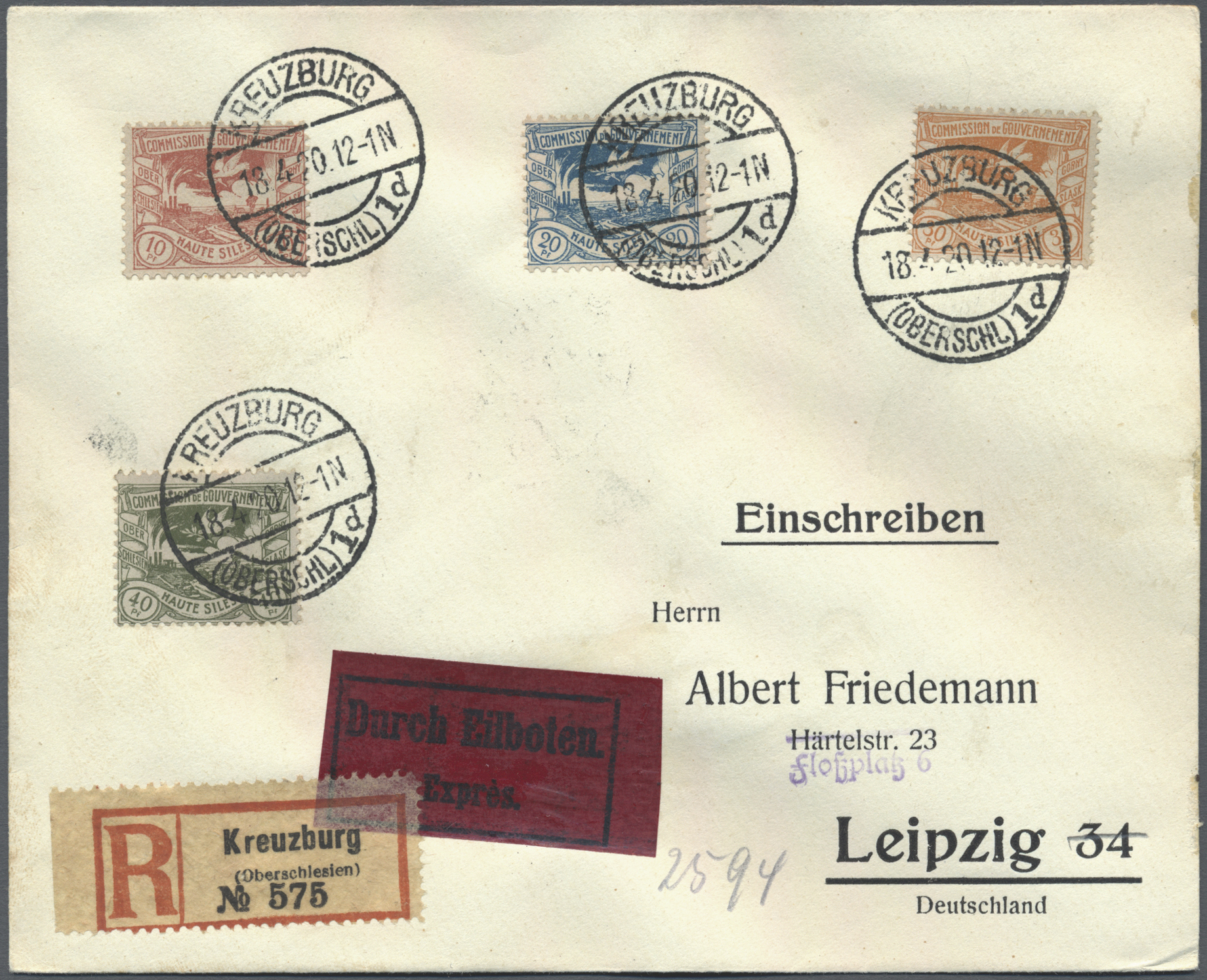 Lot 14376 - Deutsches Reich - Nebengebiete - Auktionshaus Christoph Gärtner GmbH & Co. KG 58th AUCTION - Day 5 Lot 14376 - Deutsches Reich - Nebengebiete - Auktionshaus Christoph Gärtner GmbH & Co. KG 58th AUCTION - Day 5