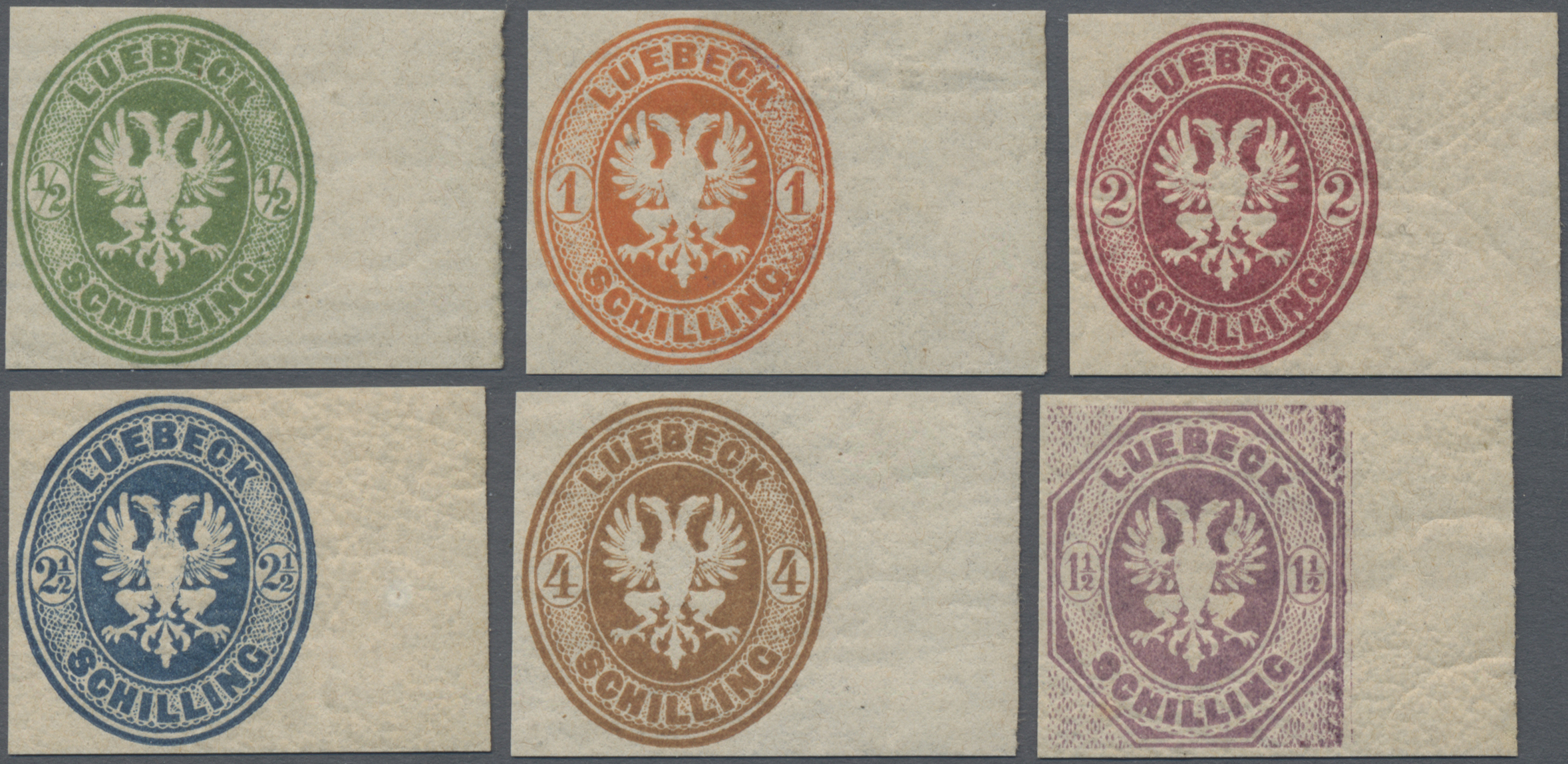 Lot 02976 - Lübeck - Marken und Briefe - Auktionshaus Christoph Gärtner GmbH & Co. KG 53rd AUCTION - Day 3 Germany Lot 02976 - Lübeck - Marken und Briefe - Auktionshaus Christoph Gärtner GmbH & Co. KG 53rd AUCTION - Day 3 Germany