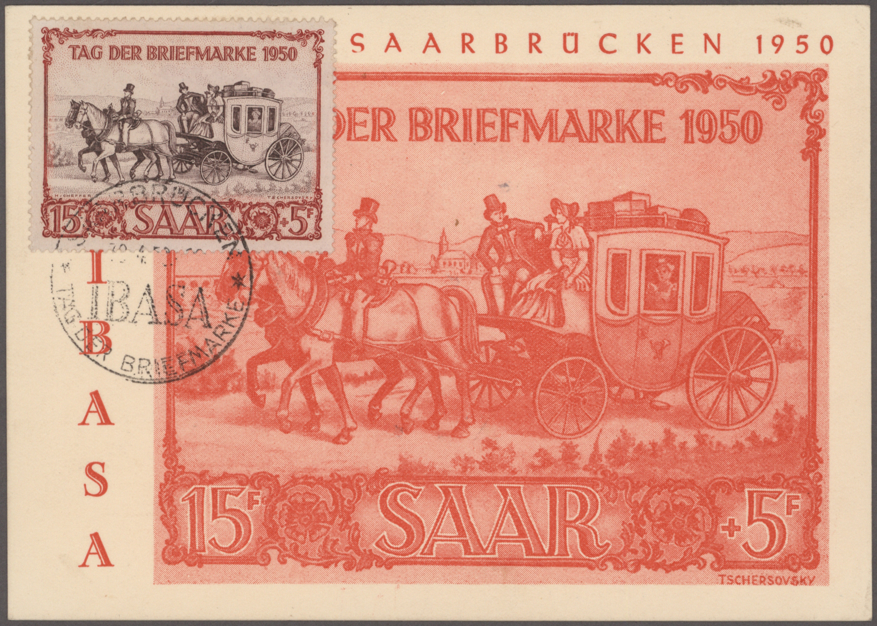 Lot 15153 - Saarland (1947/56) - Auktionshaus Christoph Gärtner GmbH & Co. KG 58th AUCTION - Day 5 Lot 15153 - Saarland (1947/56) - Auktionshaus Christoph Gärtner GmbH & Co. KG 58th AUCTION - Day 5
