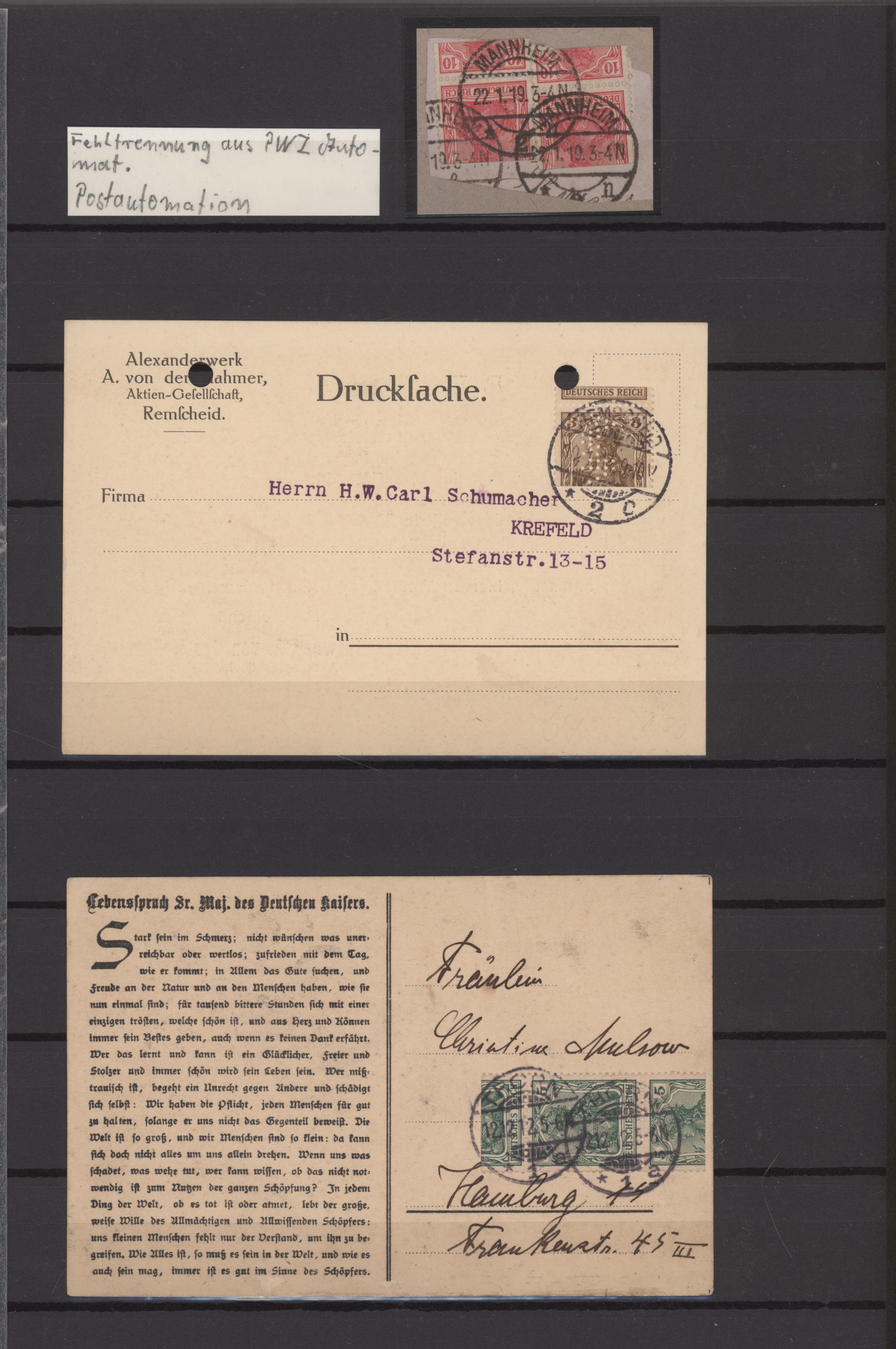 Lot 10631 - Deutsches Reich - Germania  -  Auktionshaus Christoph Gärtner GmbH & Co. KG 57th AUCTION - Day 5
