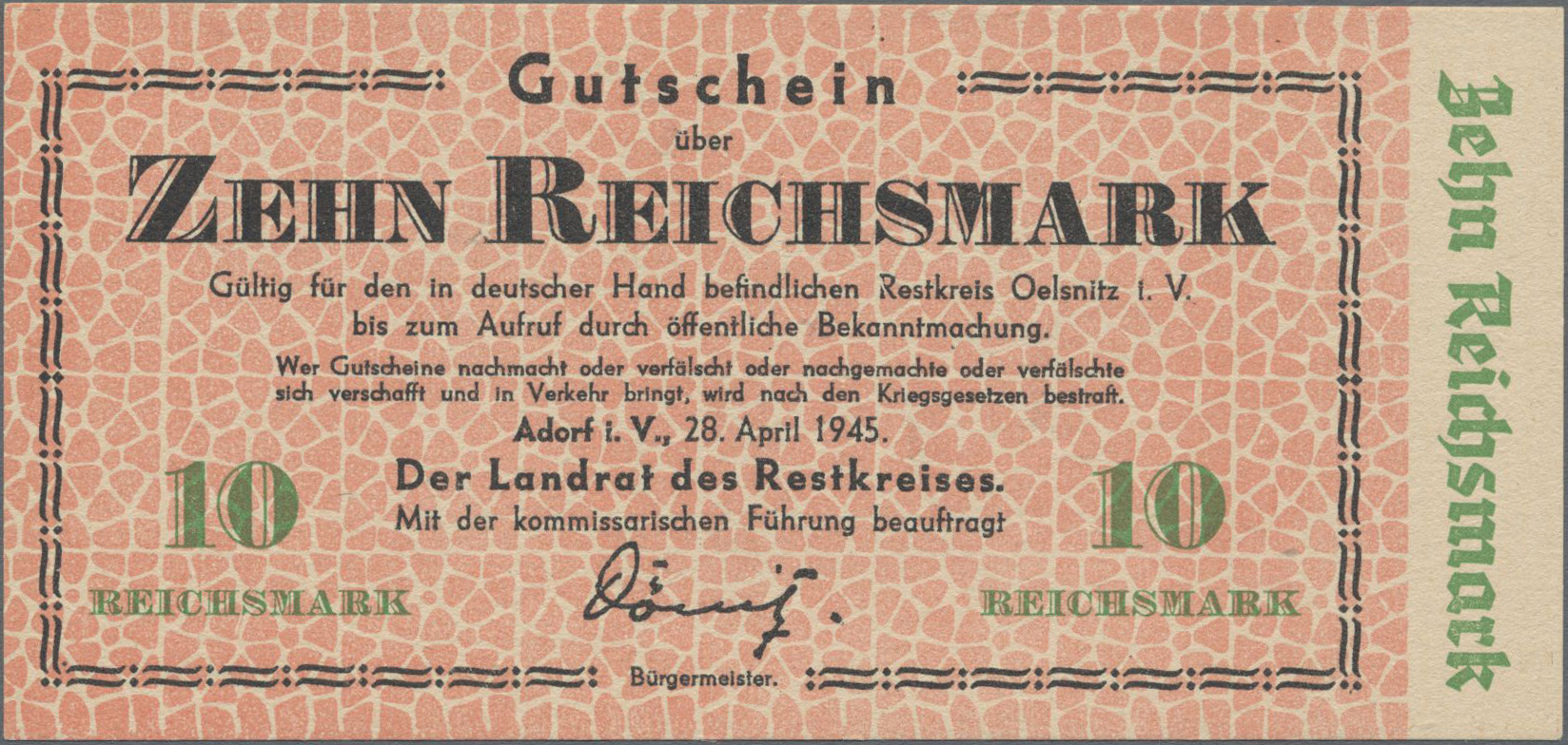 Lot 14528 - Deutschland - Alliierte Militärbehörde + Ausgaben 1945-1948 | Banknoten - Auktionshaus Christoph Gärtner GmbH & Co. KG 53rd AUCTION - Day 6 Coins & Banknotes Lot 14528 - Deutschland - Alliierte Militärbehörde + Ausgaben 1945-1948 | Banknoten - Auktionshaus Christoph Gärtner GmbH & Co. KG 53rd AUCTION - Day 6 Coins & Banknotes