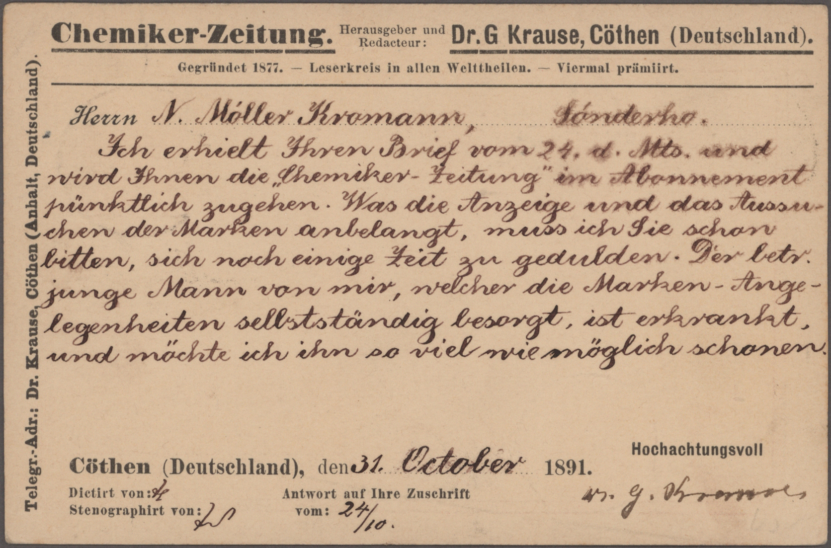 Lot 10854 - Deutsches Reich - Ganzsachen  -  Auktionshaus Christoph Gärtner GmbH & Co. KG 57th AUCTION - Day 5