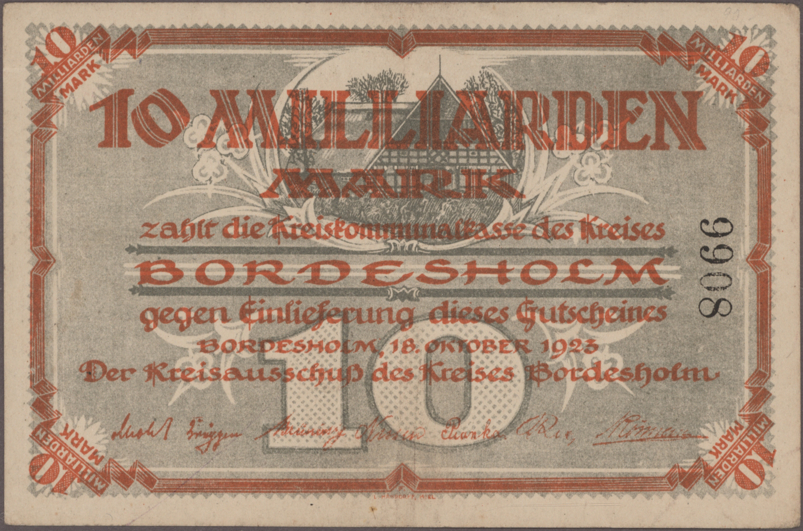 Lot 14863 - Deutschland - Notgeld - Schleswig-Holstein | Banknoten - Auktionshaus Christoph Gärtner GmbH & Co. KG 53rd AUCTION - Day 6 Coins/Banknotes Lot 14863 - Deutschland - Notgeld - Schleswig-Holstein | Banknoten - Auktionshaus Christoph Gärtner GmbH & Co. KG 53rd AUCTION - Day 6 Coins/Banknotes
