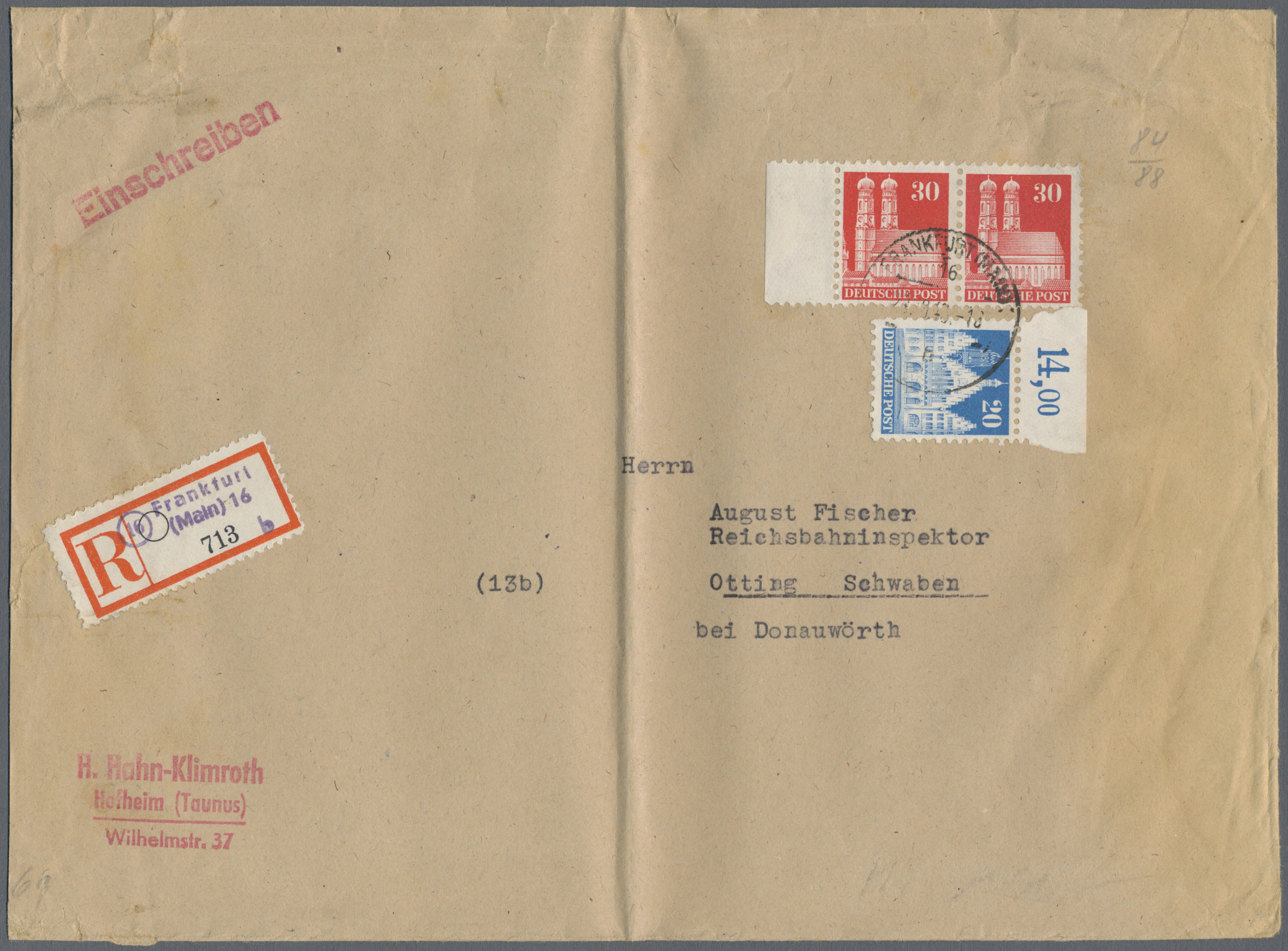 Stamp Auction Bizone Collections Germany Auction 42 Day 7
