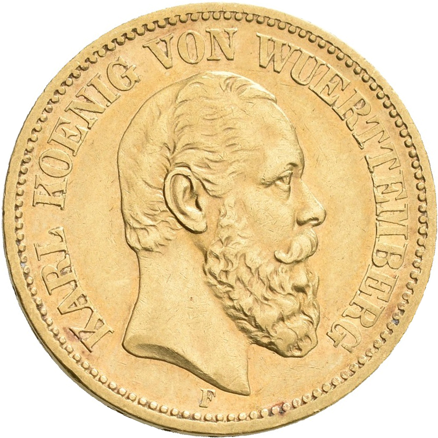 Lot 13367 - Württemberg - Anlagegold | Goldmünzen 5, 10 und 20 Mark - Deutsches Kaiserreich - Auktionshaus Christoph Gärtner GmbH & Co. KG 53rd AUCTION - Day 6 Coins & Banknotes Lot 13367 - Württemberg - Anlagegold | Goldmünzen 5, 10 und 20 Mark - Deutsches Kaiserreich - Auktionshaus Christoph Gärtner GmbH & Co. KG 53rd AUCTION - Day 6 Coins & Banknotes