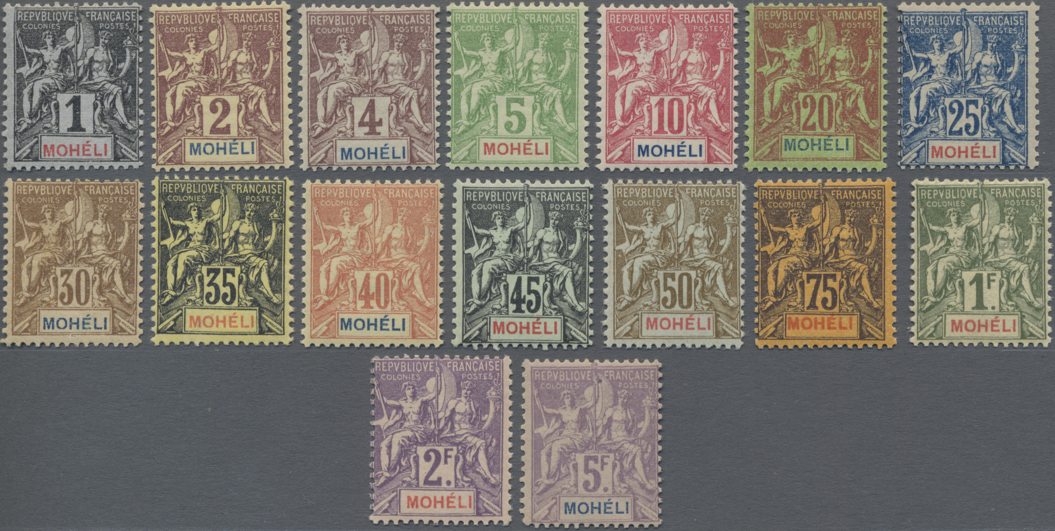 Lot 01574 - moheli - Auktionshaus Christoph Gärtner GmbH & Co. KG 53rd AUCTION - Day 2 Overseas, Europe Lot 01574 - moheli - Auktionshaus Christoph Gärtner GmbH & Co. KG 53rd AUCTION - Day 2 Overseas, Europe