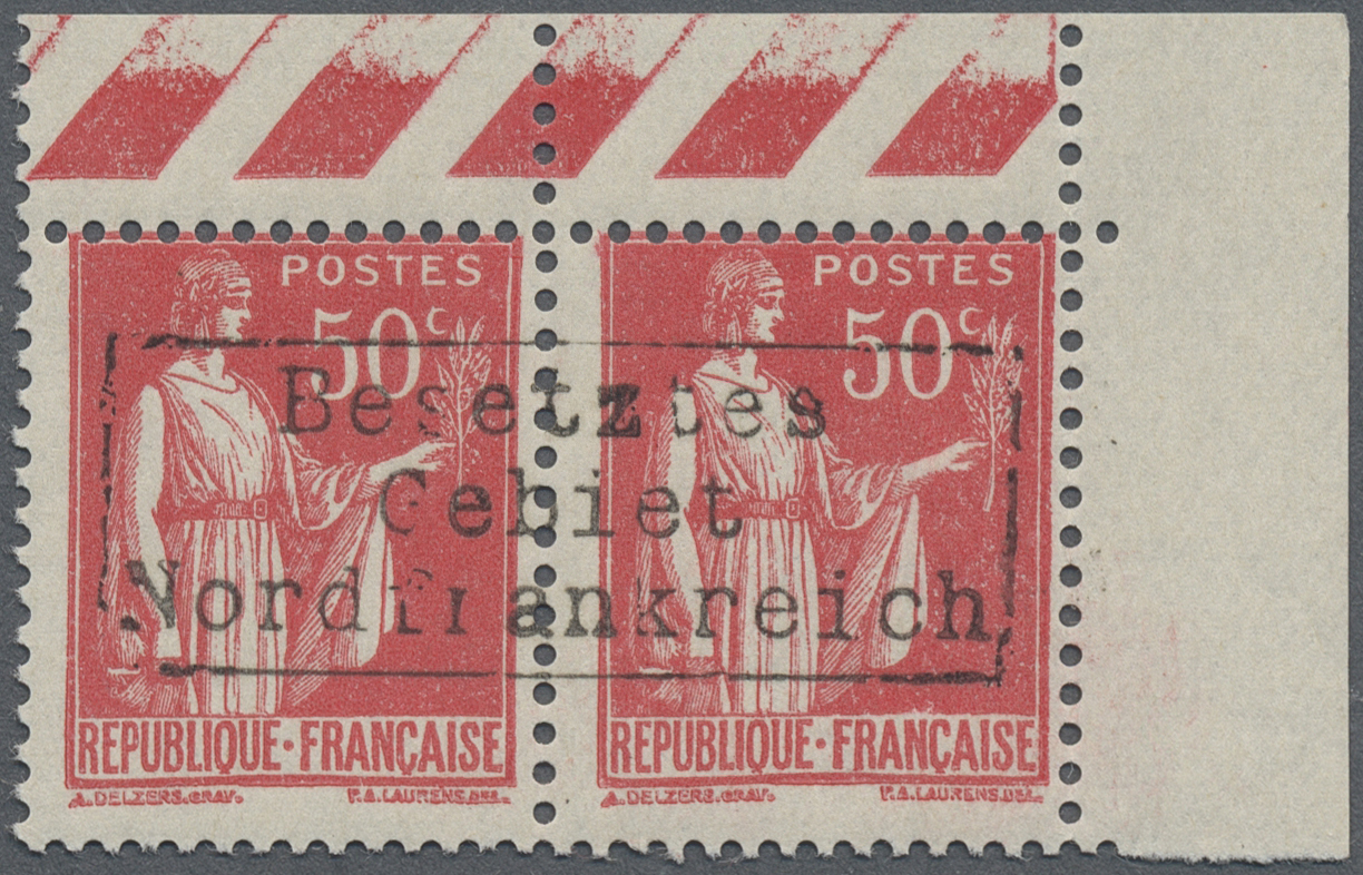 Lot 10604 - Dt. Besetzung II WK - Frankreich - Dünkirchen  -  Auktionshaus Christoph Gärtner GmbH & Co. KG 58th AUCTION - Day 3