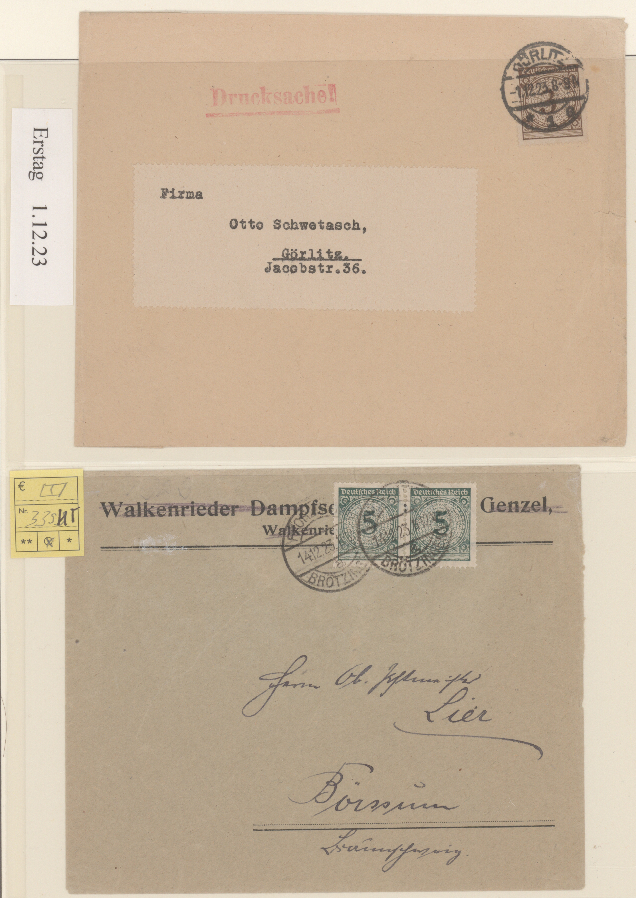 Lot 10561 - Deutsches Reich - Auktionshaus Christoph Gärtner GmbH & Co. KG 57th AUCTION - Day 5 Lot 10561 - Deutsches Reich - Auktionshaus Christoph Gärtner GmbH & Co. KG 57th AUCTION - Day 5