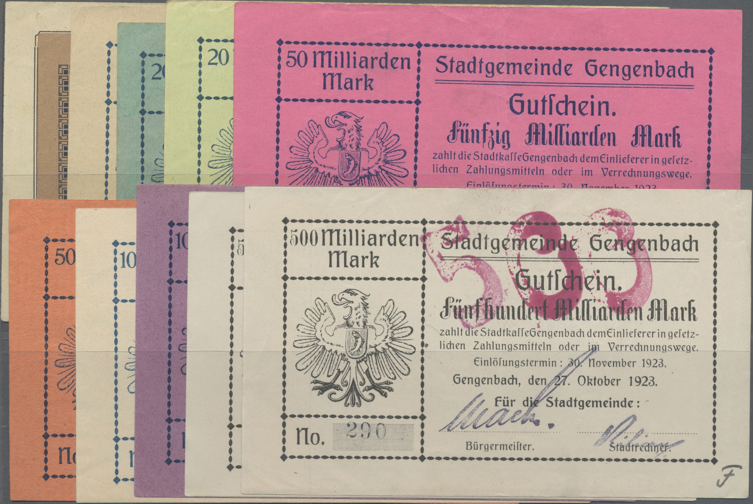 Lot 14653 - Deutschland - Notgeld - Baden | Banknoten - Auktionshaus Christoph Gärtner GmbH & Co. KG 53rd AUCTION - Day 6 Coins/Banknotes Lot 14653 - Deutschland - Notgeld - Baden | Banknoten - Auktionshaus Christoph Gärtner GmbH & Co. KG 53rd AUCTION - Day 6 Coins/Banknotes