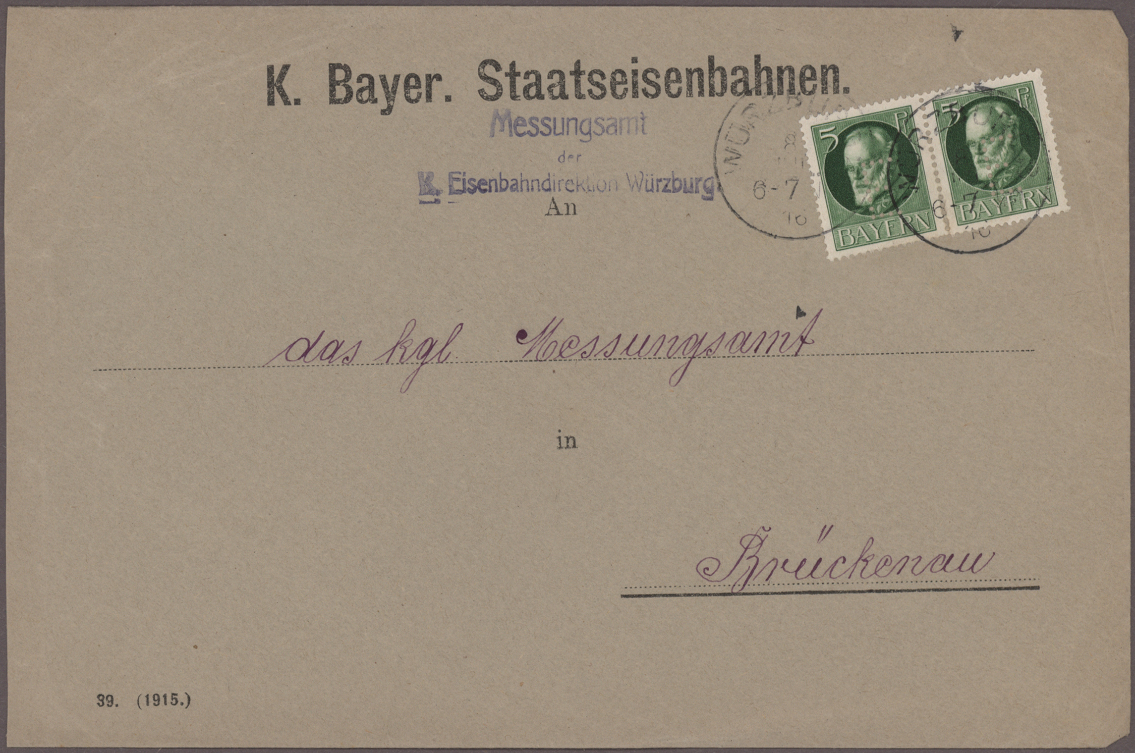 Lot 10198 - Bayern - Marken und Briefe - Auktionshaus Christoph Gärtner GmbH & Co. KG 57th AUCTION - Day 5 Lot 10198 - Bayern - Marken und Briefe - Auktionshaus Christoph Gärtner GmbH & Co. KG 57th AUCTION - Day 5