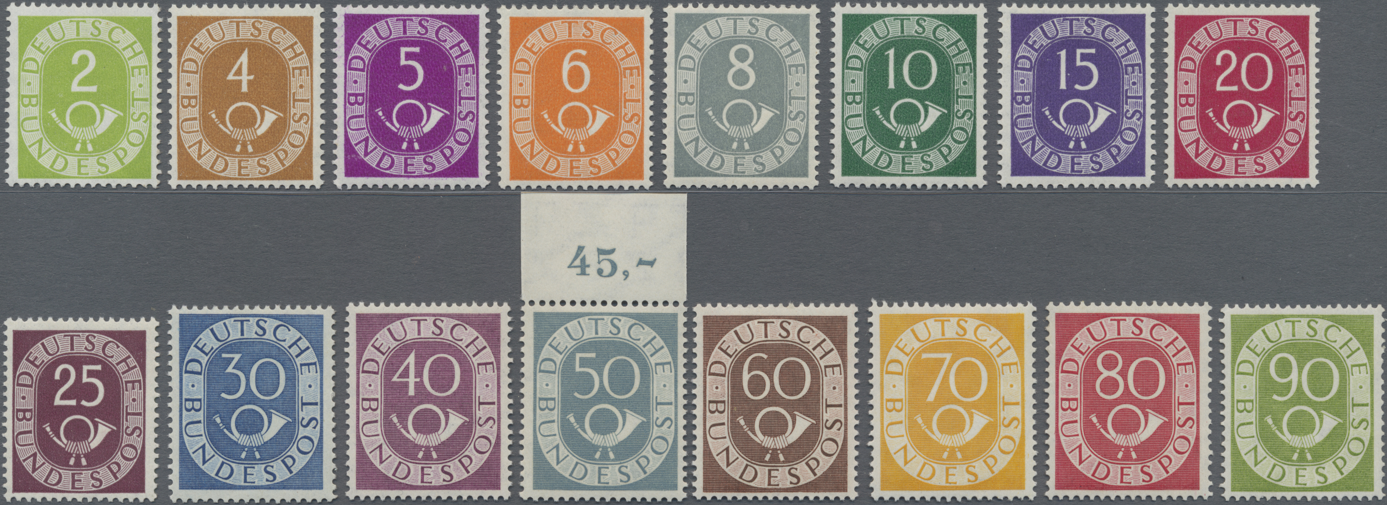 Lot 04582 - bundesrepublik deutschland  -  Auktionshaus Christoph Gärtner GmbH & Co. KG 53rd AUCTION - Day 3 Germany