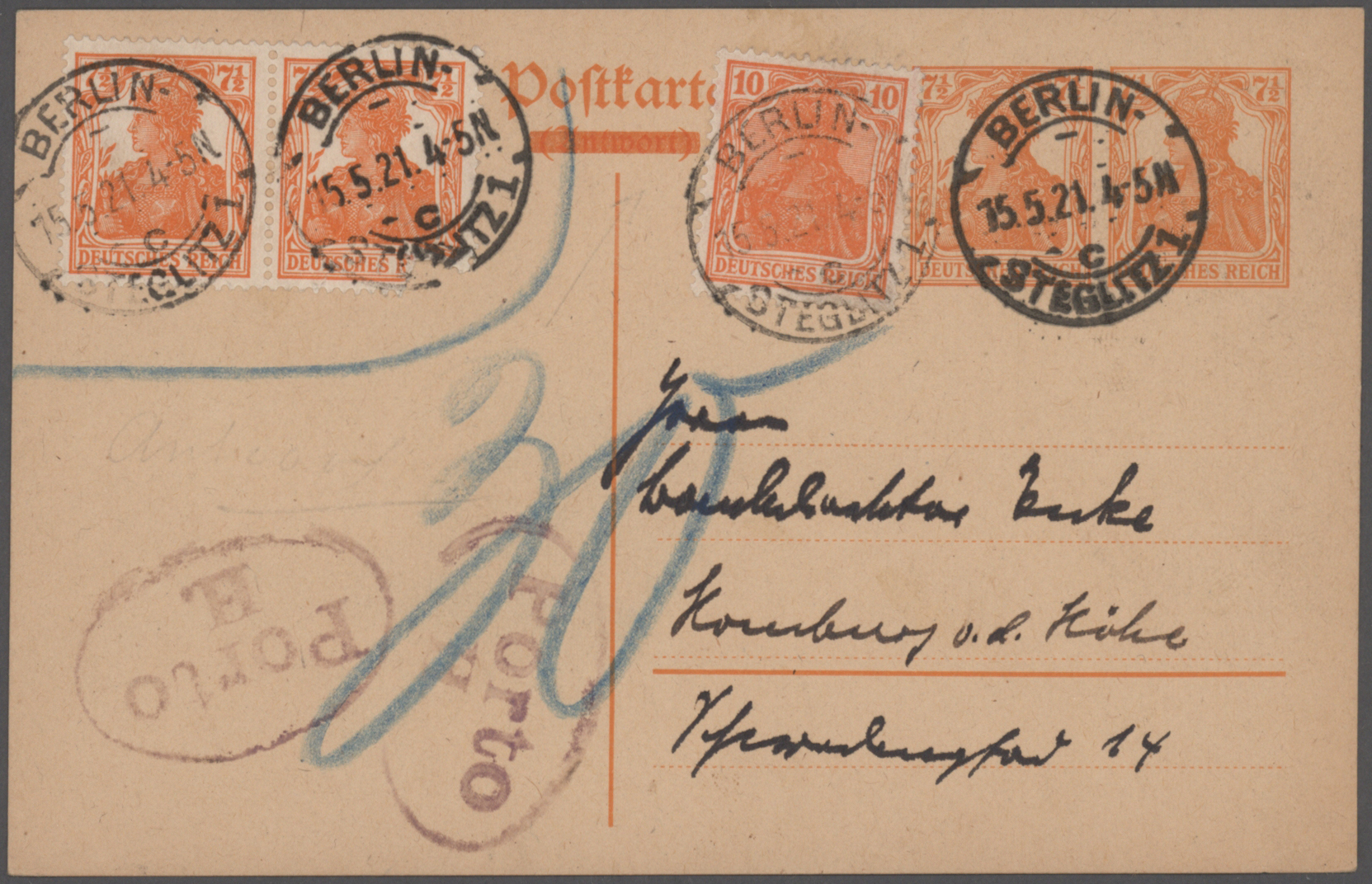 Lot 10575 - Deutsches Reich - Auktionshaus Christoph Gärtner GmbH & Co. KG 57th AUCTION - Day 5 Lot 10575 - Deutsches Reich - Auktionshaus Christoph Gärtner GmbH & Co. KG 57th AUCTION - Day 5