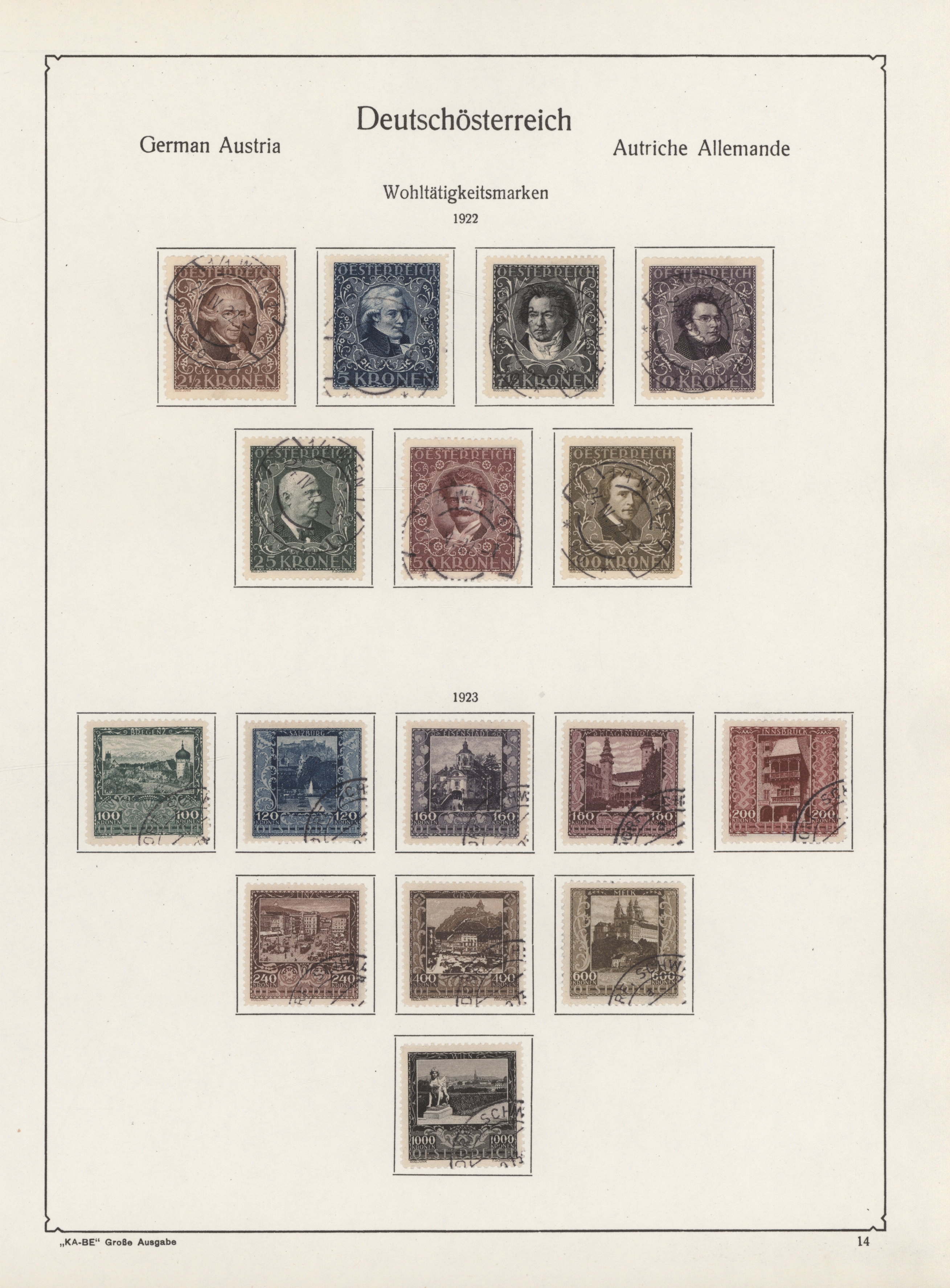 Lot 06631 - österreich  -  Auktionshaus Christoph Gärtner GmbH & Co. KG 53rd AUCTION - Day 4, Collections Overseas, Air & Shipmail, Thematics, Europe