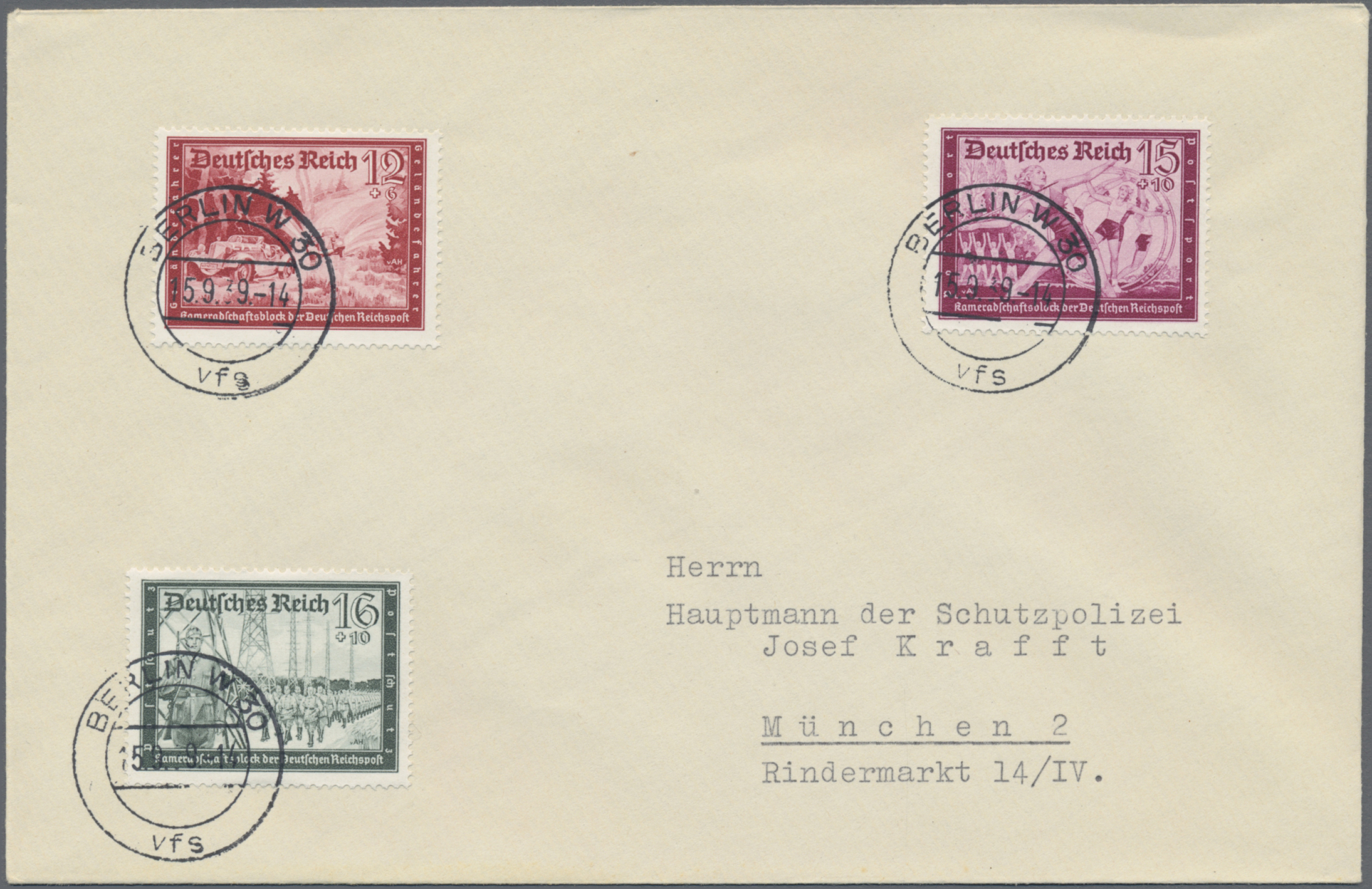 Lot 5043 - Deutsches Reich - 3. Reich  -  Auktionshaus Christoph Gärtner GmbH & Co. KG 54th AUCTION - Day 3