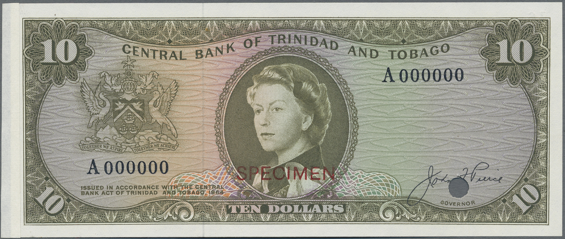 Lot 02685 - Trinidad & Tobago | Banknoten - Auktionshaus Christoph Gärtner GmbH & Co. KG Sale #45 Banknotes Worldwide Lot 02685 - Trinidad & Tobago | Banknoten - Auktionshaus Christoph Gärtner GmbH & Co. KG Sale #45 Banknotes Worldwide