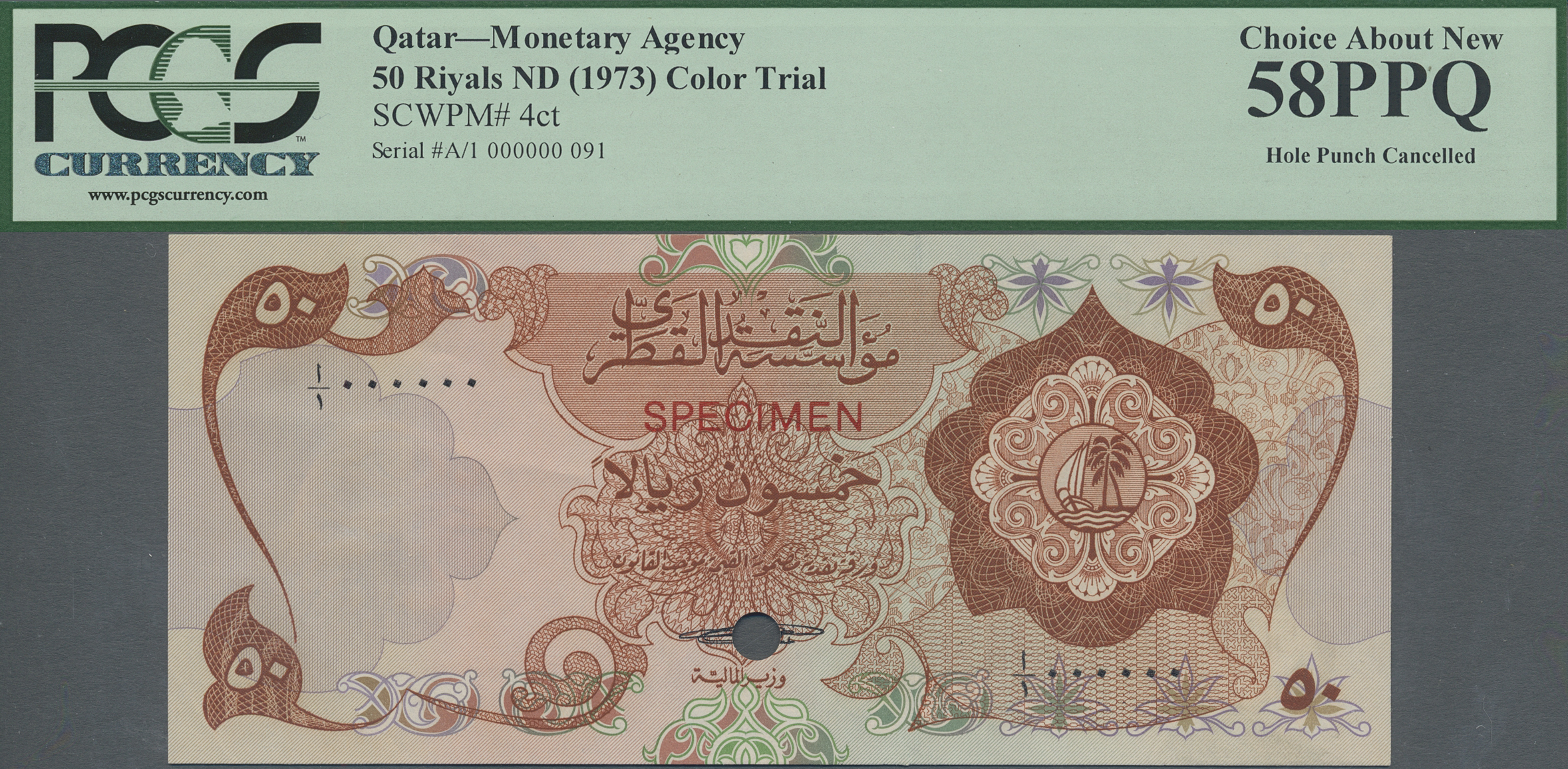 Lot 02248 - Qatar | Banknoten - Auktionshaus Christoph Gärtner GmbH & Co. KG Sale #45 Banknotes Worldwide Lot 02248 - Qatar | Banknoten - Auktionshaus Christoph Gärtner GmbH & Co. KG Sale #45 Banknotes Worldwide