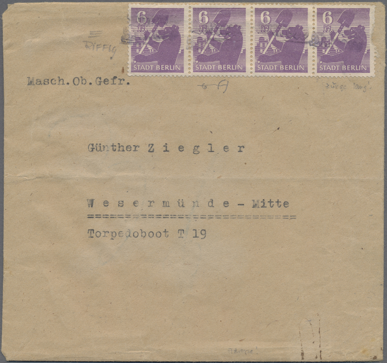 Lot 11352 - sowjetische zone  -  Auktionshaus Christoph Gärtner GmbH & Co. KG 57th AUCTION - Day 5