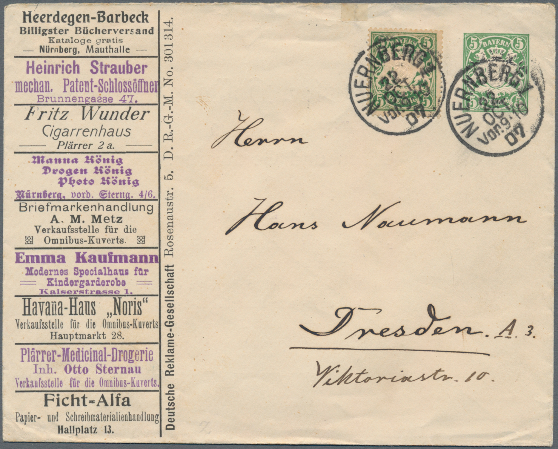 Lot 13679 - Bayern - Marken und Briefe  -  Auktionshaus Christoph Gärtner GmbH & Co. KG 58th AUCTION - Day 5