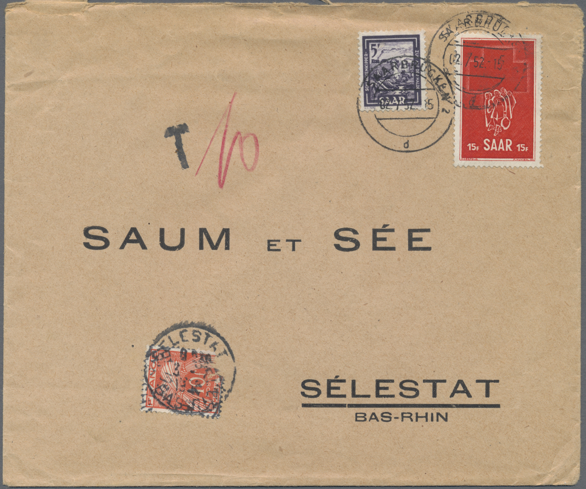Lot 11747 - Saarland (1947/56) - Auktionshaus Christoph Gärtner GmbH & Co. KG 57th AUCTION - Day 5 Lot 11747 - Saarland (1947/56) - Auktionshaus Christoph Gärtner GmbH & Co. KG 57th AUCTION - Day 5