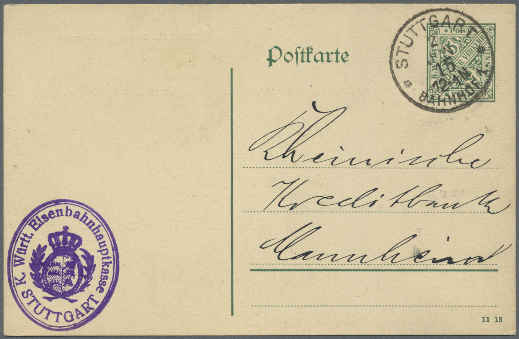 Stamp Auction Ansichtskarten BadenWürttemberg 51th Auction Day