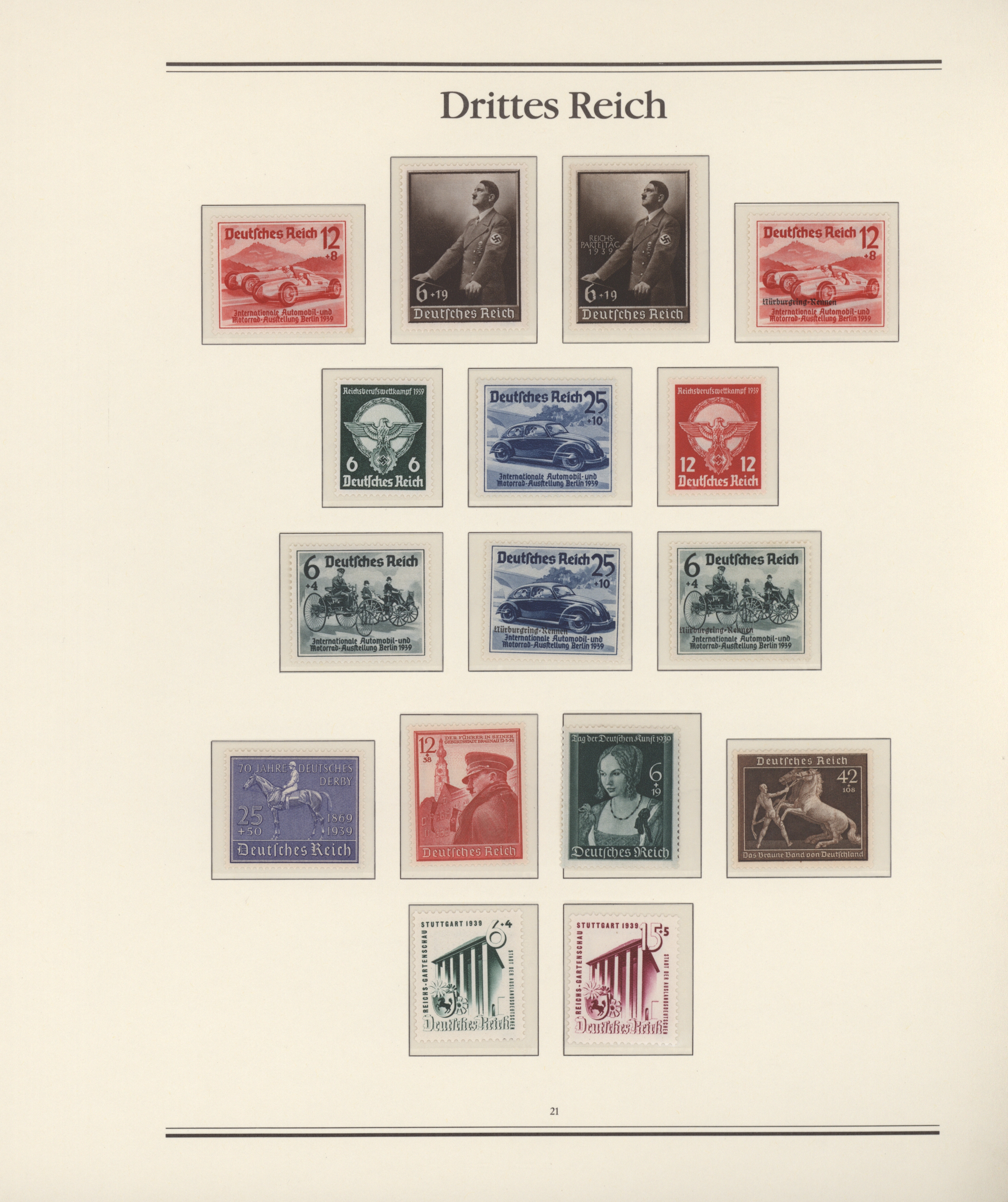 Lot 23336 - Deutsches Reich - 3. Reich  -  Auktionshaus Christoph Gärtner GmbH & Co. KG 50th Auction Anniversary Auction - Day 7
