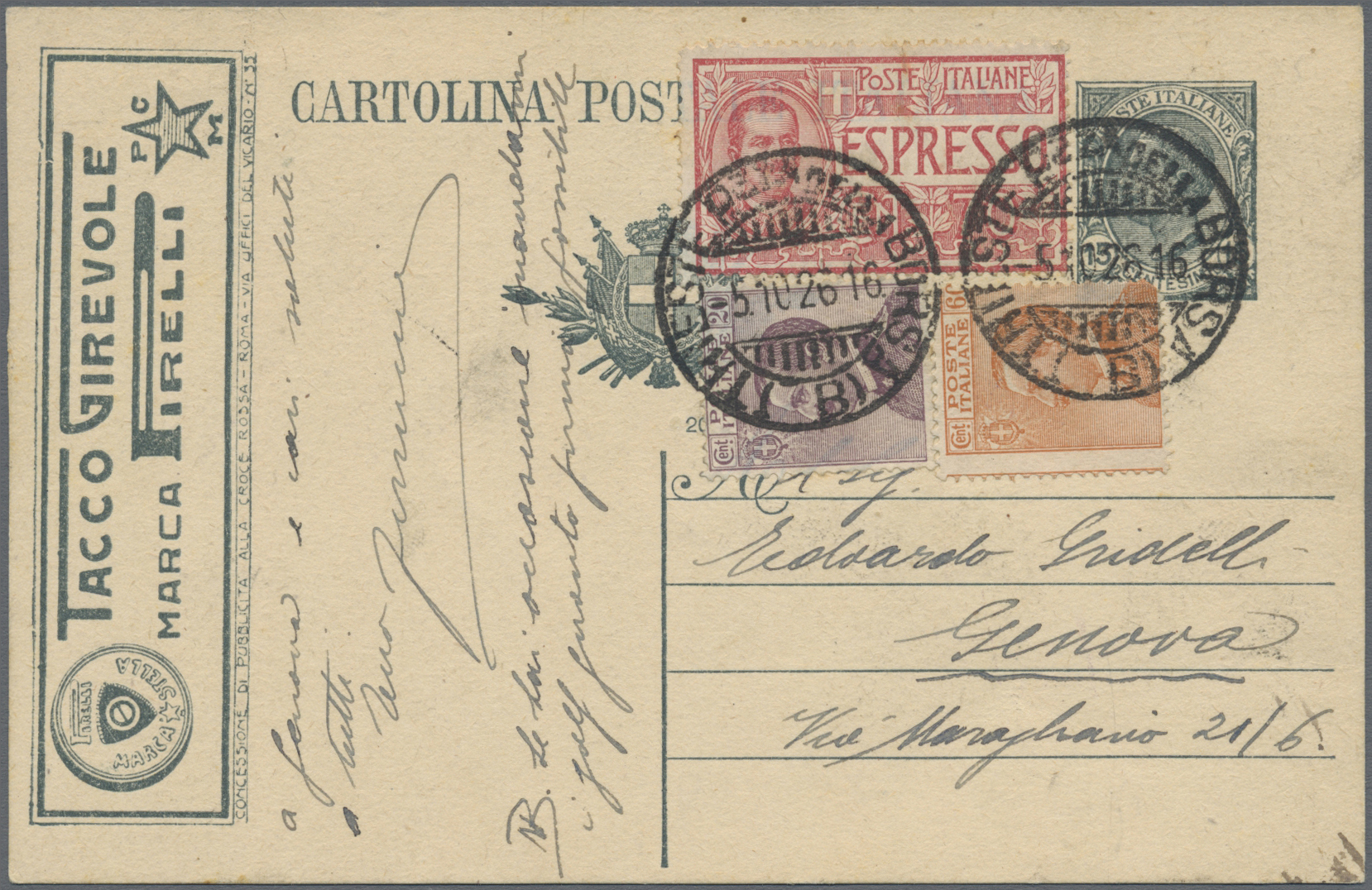 Lot 12288 - Italien - Ganzsachen - Auktionshaus Christoph Gärtner GmbH & Co. KG 58th AUCTION - Day 4 Lot 12288 - Italien - Ganzsachen - Auktionshaus Christoph Gärtner GmbH & Co. KG 58th AUCTION - Day 4