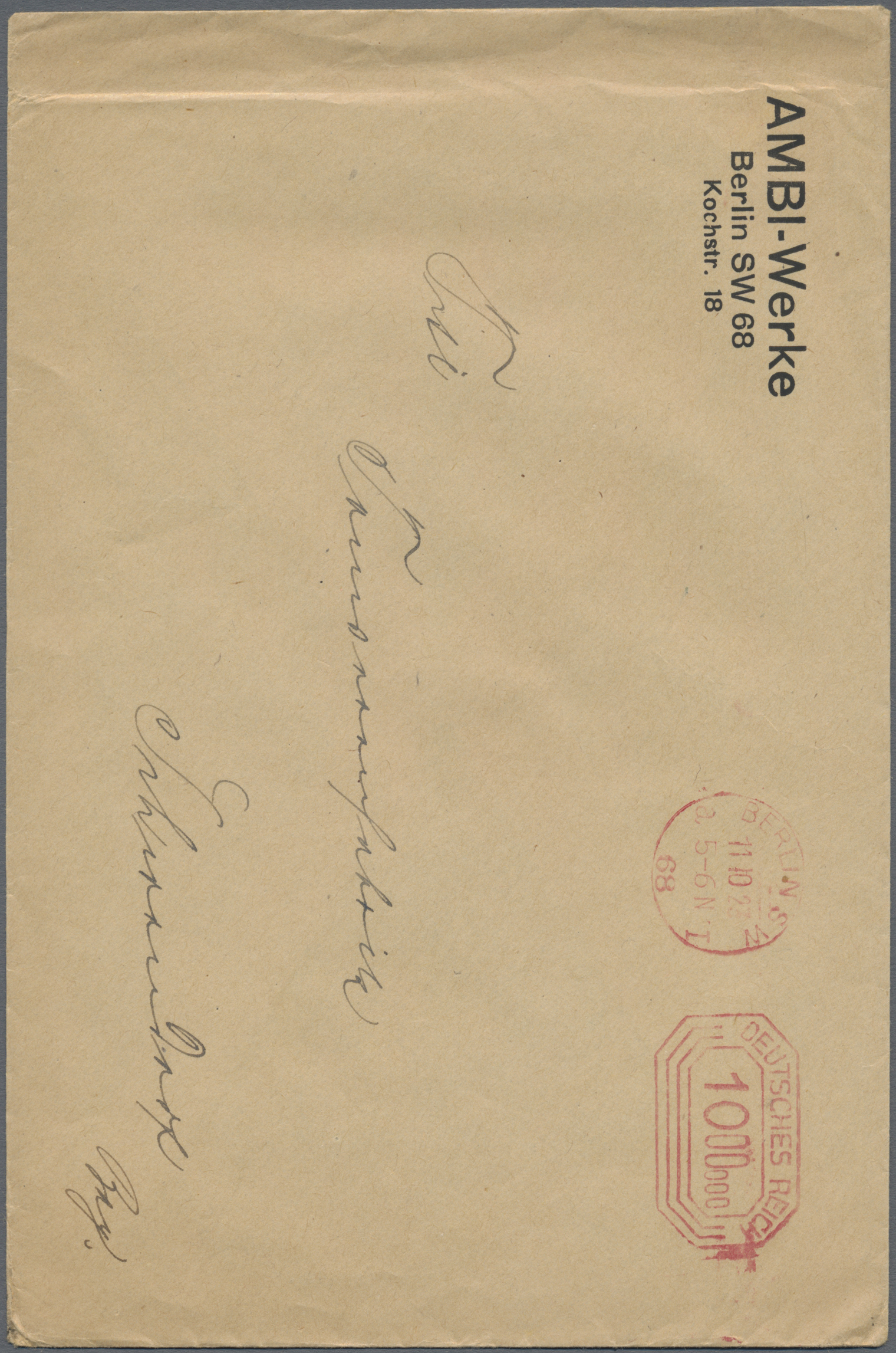 Lot 10655 - Deutsches Reich - Inflation - Auktionshaus Christoph Gärtner GmbH & Co. KG 57th AUCTION - Day 5 Lot 10655 - Deutsches Reich - Inflation - Auktionshaus Christoph Gärtner GmbH & Co. KG 57th AUCTION - Day 5