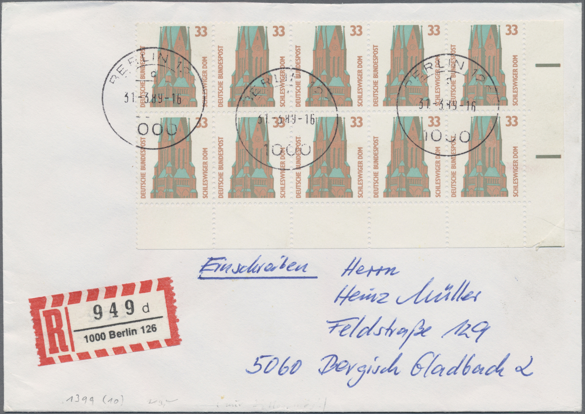 Lot 11954 - bundesrepublik deutschland - Auktionshaus Christoph Gärtner GmbH & Co. KG 57th AUCTION - Day 5 Lot 11954 - bundesrepublik deutschland - Auktionshaus Christoph Gärtner GmbH & Co. KG 57th AUCTION - Day 5