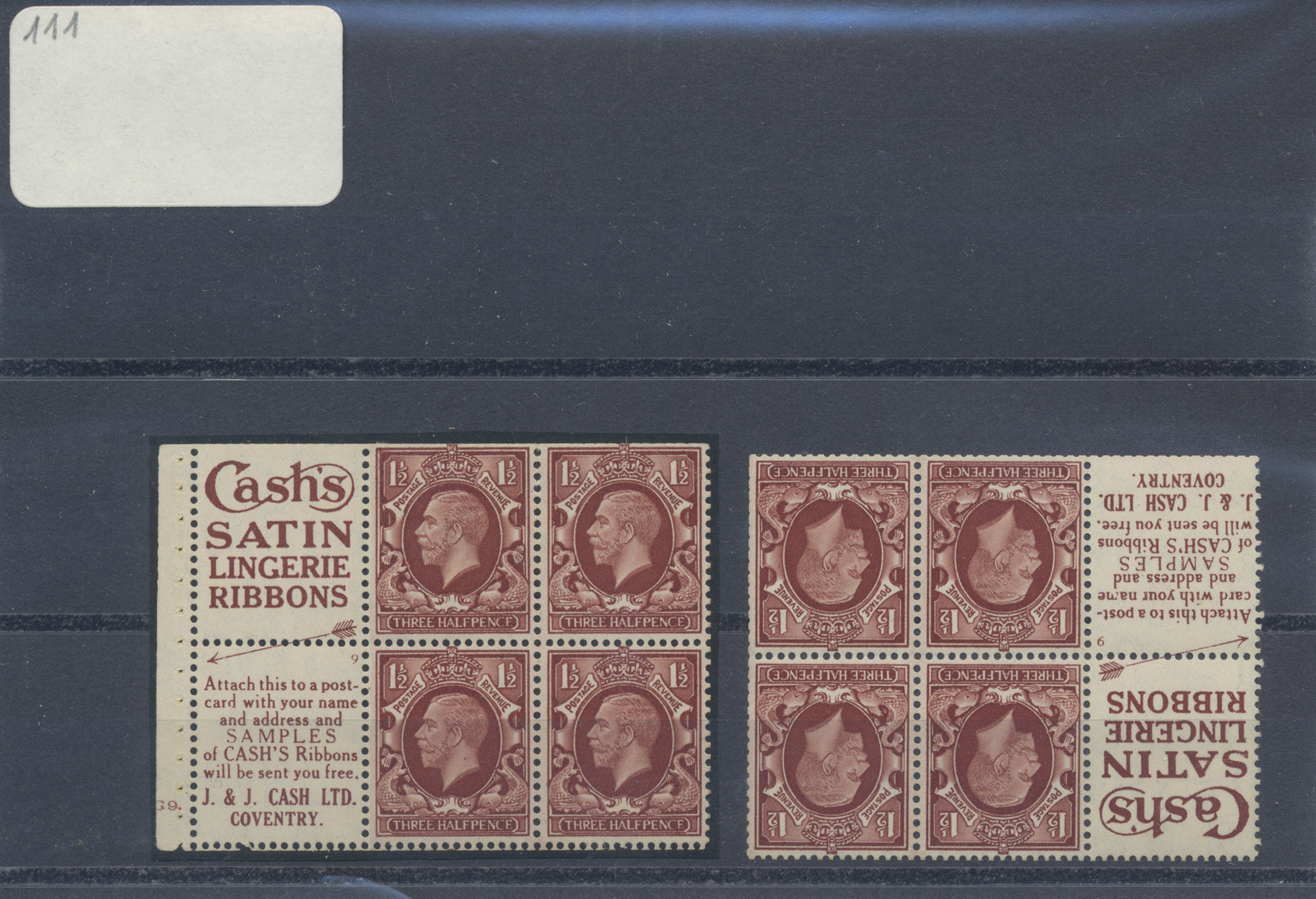 Lot 12201 - Großbritannien - Zusammendrucke - Auktionshaus Christoph Gärtner GmbH & Co. KG 58th AUCTION - Day 4 Lot 12201 - Großbritannien - Zusammendrucke - Auktionshaus Christoph Gärtner GmbH & Co. KG 58th AUCTION - Day 4