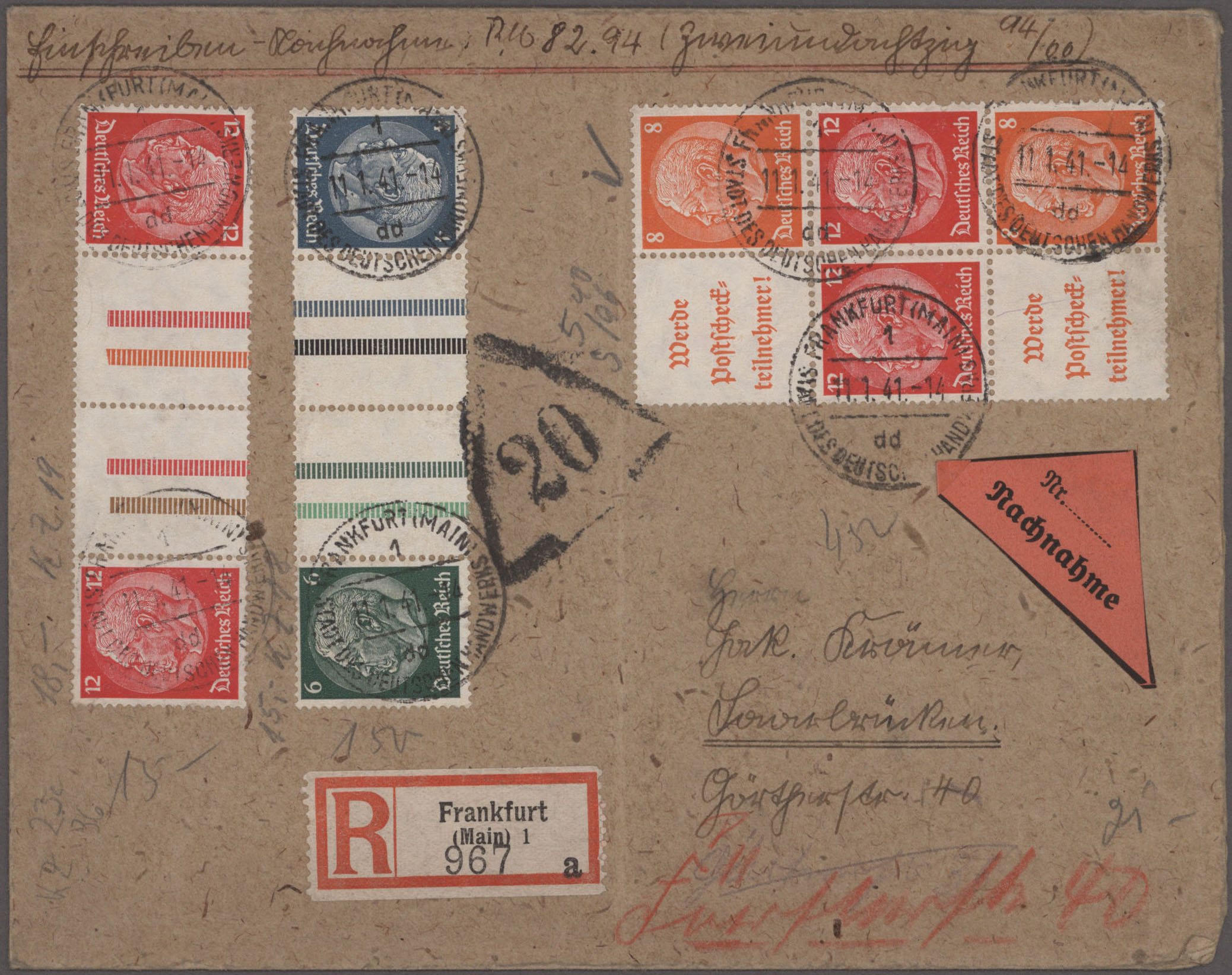 Lot 14149 - Deutsches Reich - 3. Reich - Auktionshaus Christoph Gärtner GmbH & Co. KG 58th AUCTION - Day 5 Lot 14149 - Deutsches Reich - 3. Reich - Auktionshaus Christoph Gärtner GmbH & Co. KG 58th AUCTION - Day 5