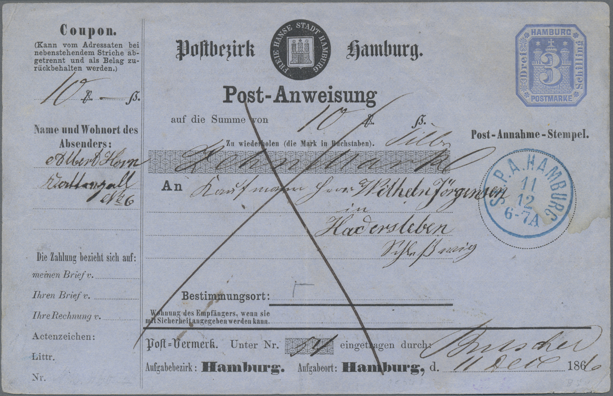 Lot 02910 - Hamburg - Ganzsachen - Auktionshaus Christoph Gärtner GmbH & Co. KG 53rd AUCTION - Day 3 Germany Lot 02910 - Hamburg - Ganzsachen - Auktionshaus Christoph Gärtner GmbH & Co. KG 53rd AUCTION - Day 3 Germany
