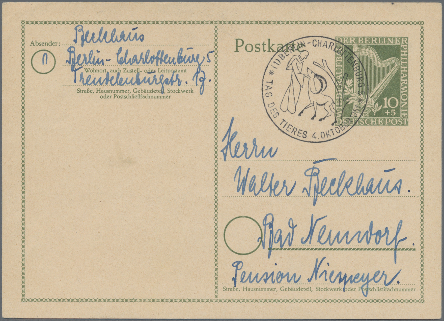 Lot 11663 - berlin - ganzsachen - Auktionshaus Christoph Gärtner GmbH & Co. KG 57th AUCTION - Day 5 Lot 11663 - berlin - ganzsachen - Auktionshaus Christoph Gärtner GmbH & Co. KG 57th AUCTION - Day 5