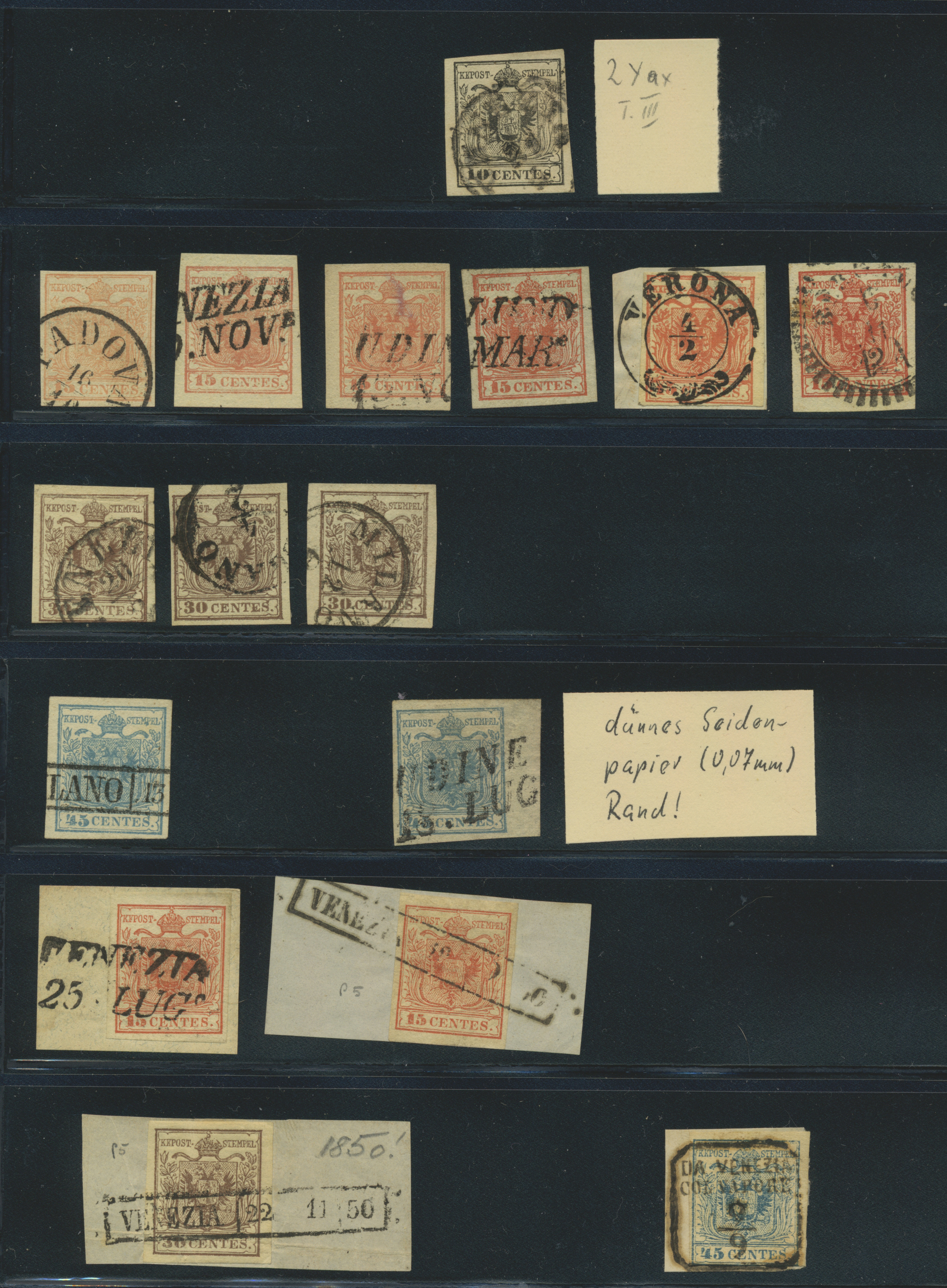 Lot 09528 - Österreich - Lombardei und Venetien  -  Auktionshaus Christoph Gärtner GmbH & Co. KG 56th AUCTION - Day 4