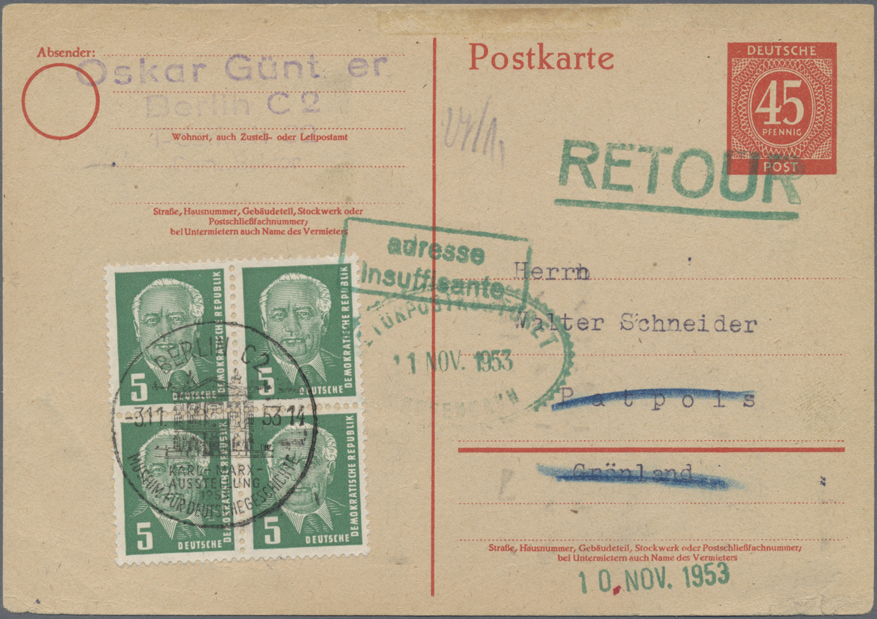 Lot 06374 - ddr  -  Auktionshaus Christoph Gärtner GmbH & Co. KG 55th AUCTION - Day 3