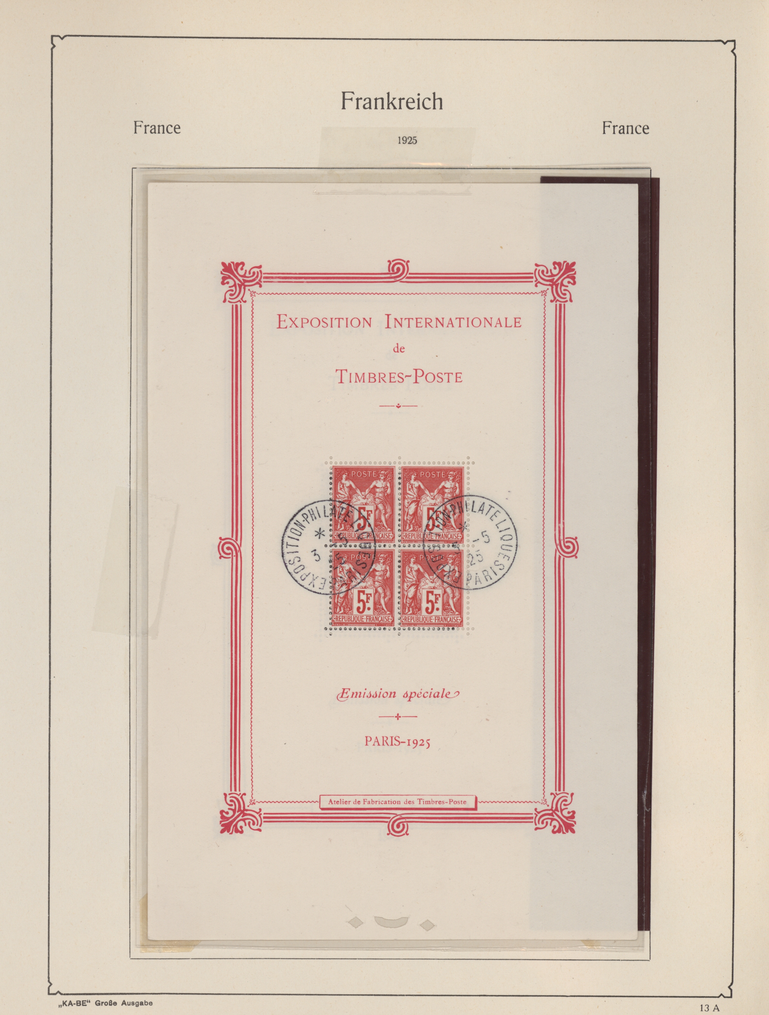 Lot 09080 - frankreich  -  Auktionshaus Christoph Gärtner GmbH & Co. KG 56th AUCTION - Day 4