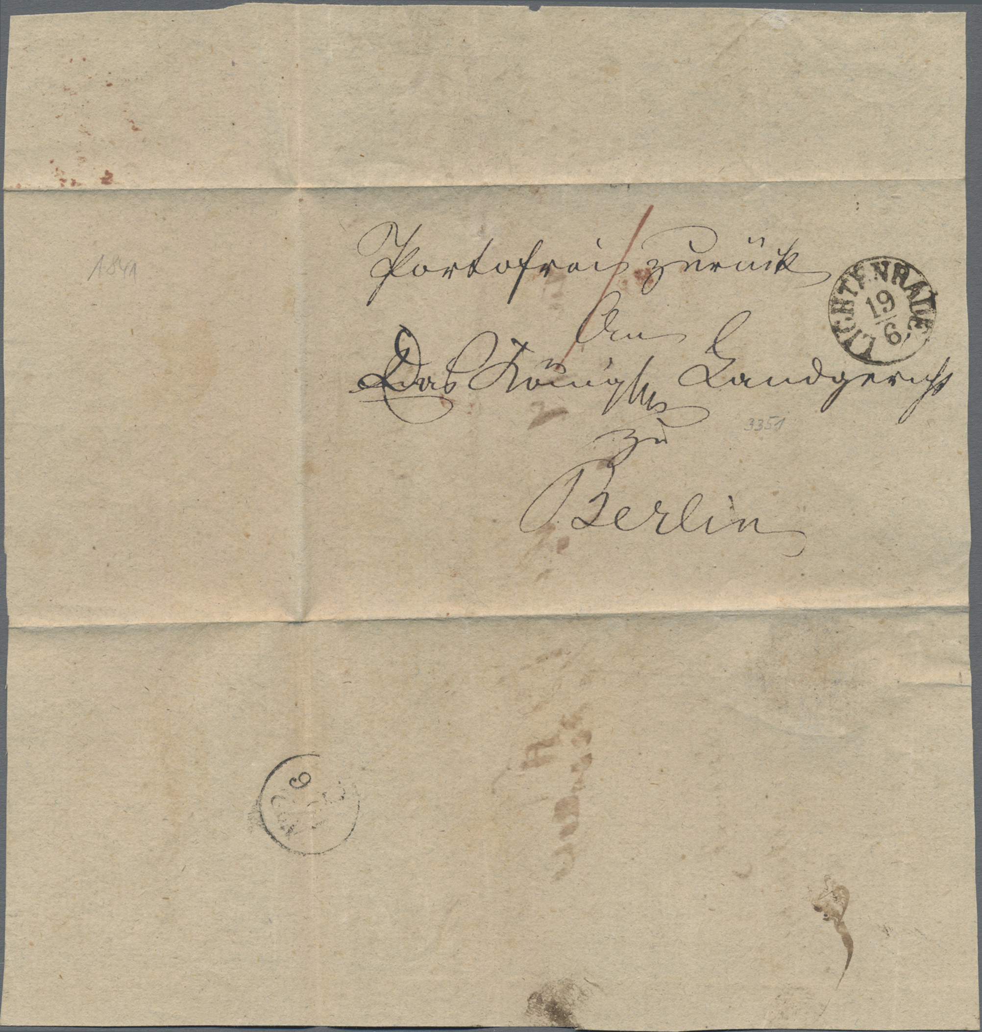 Lot 02992 - Preußen - Vorphila | Markenlose Briefe - Auktionshaus Christoph Gärtner GmbH & Co. KG 53rd AUCTION - Day 3 Germany Lot 02992 - Preußen - Vorphila | Markenlose Briefe - Auktionshaus Christoph Gärtner GmbH & Co. KG 53rd AUCTION - Day 3 Germany