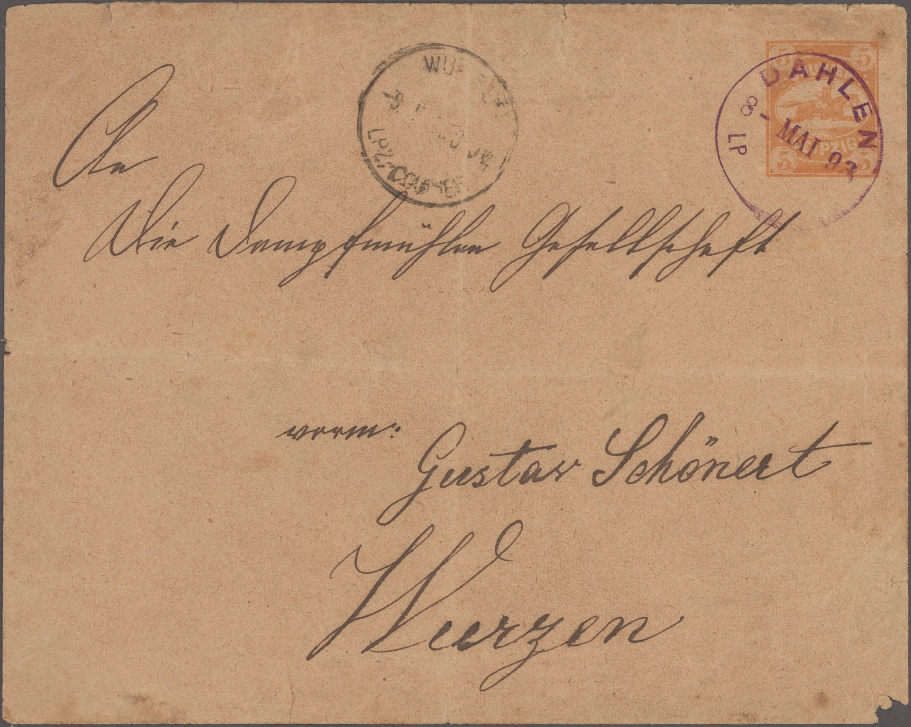 Lot 10236 - Deutsches Reich - Privatpost (Stadtpost)  -  Auktionshaus Christoph Gärtner GmbH & Co. KG 58th AUCTION - Day 3