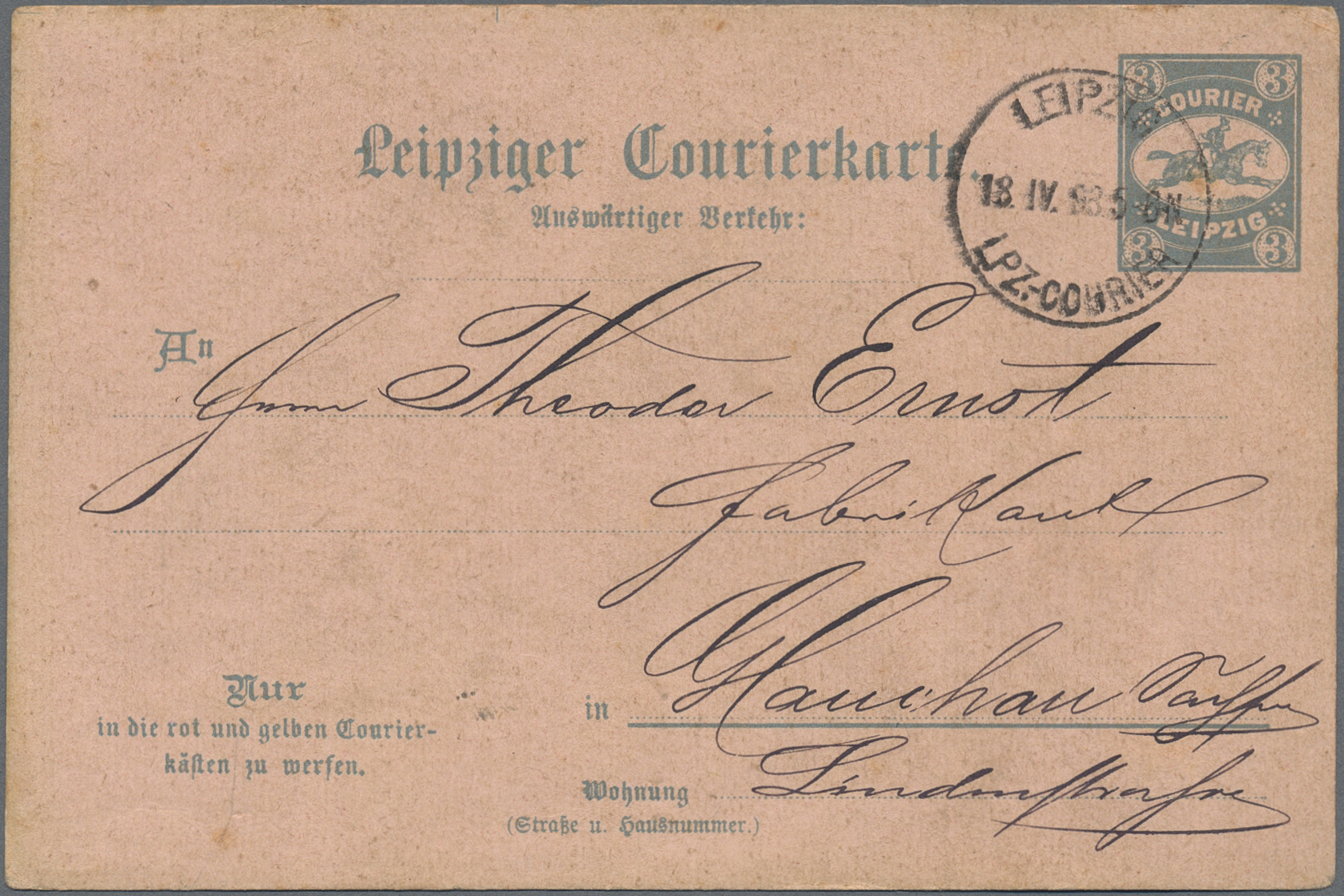Lot 10400 - Deutsches Reich - Privatpost (Stadtpost) - Auktionshaus Christoph Gärtner GmbH & Co. KG 58th AUCTION - Day 3 Lot 10400 - Deutsches Reich - Privatpost (Stadtpost) - Auktionshaus Christoph Gärtner GmbH & Co. KG 58th AUCTION - Day 3