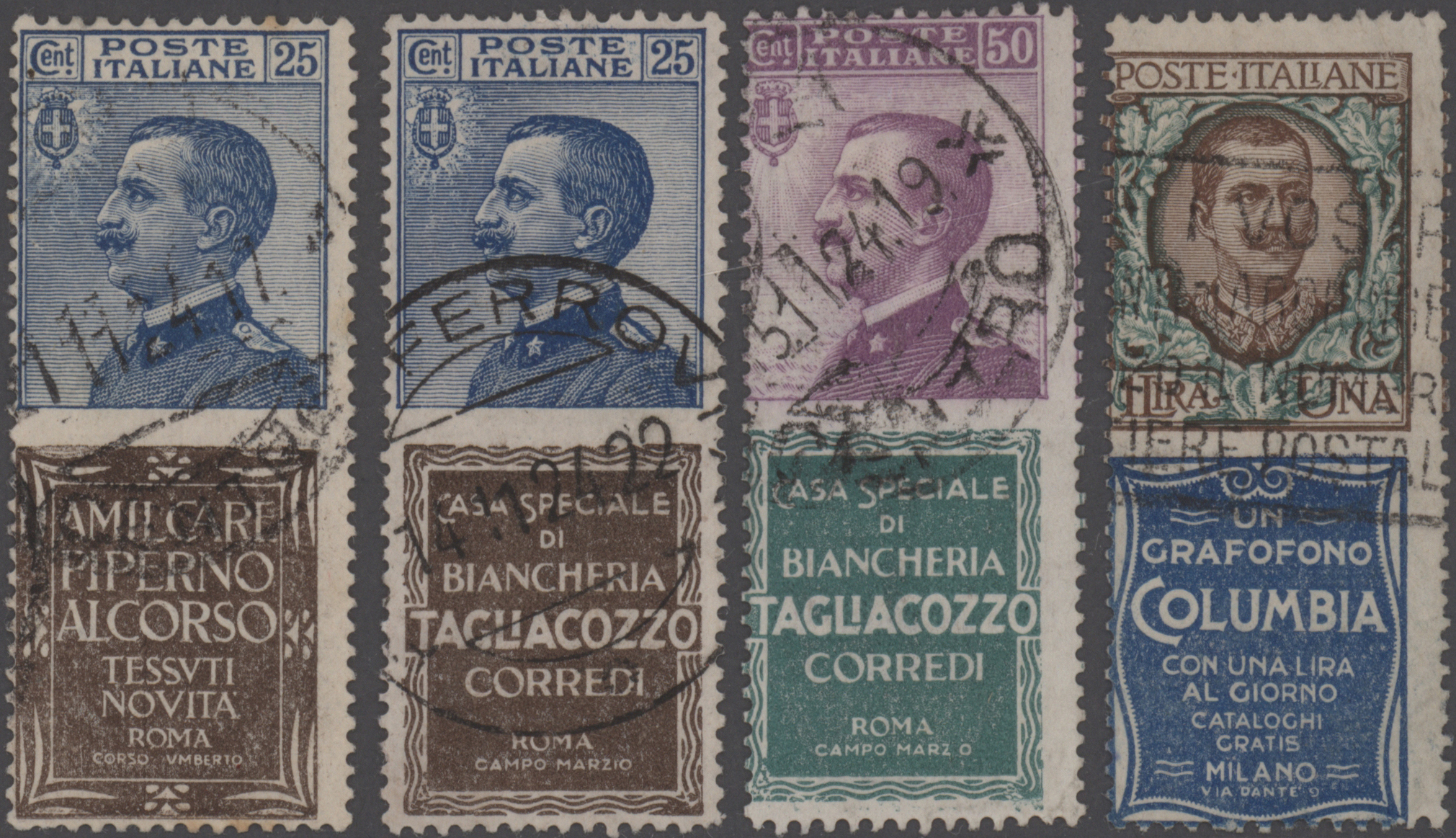 Lot 09287 - Italien - Zusammendrucke  -  Auktionshaus Christoph Gärtner GmbH & Co. KG 55th AUCTION - Day 4