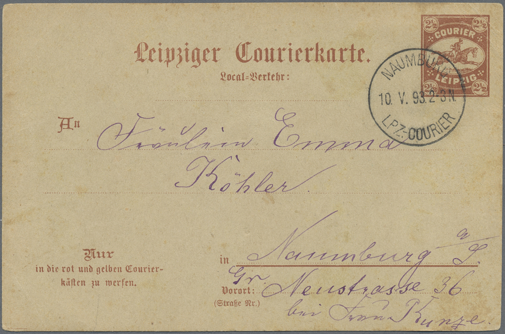 Lot 10437 - Deutsches Reich - Privatpost (Stadtpost) - Auktionshaus Christoph Gärtner GmbH & Co. KG 58th AUCTION - Day 3 Lot 10437 - Deutsches Reich - Privatpost (Stadtpost) - Auktionshaus Christoph Gärtner GmbH & Co. KG 58th AUCTION - Day 3