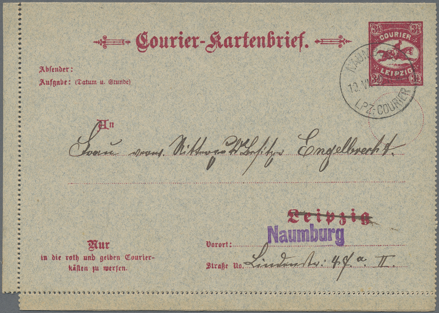 Lot 10440 - Deutsches Reich - Privatpost (Stadtpost) - Auktionshaus Christoph Gärtner GmbH & Co. KG 58th AUCTION - Day 3 Lot 10440 - Deutsches Reich - Privatpost (Stadtpost) - Auktionshaus Christoph Gärtner GmbH & Co. KG 58th AUCTION - Day 3