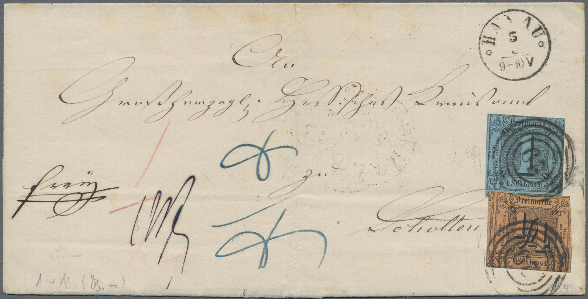 Lot 10309 - Thurn & Taxis - Marken und Briefe - Auktionshaus Christoph Gärtner GmbH & Co. KG 57th AUCTION - Day 5 Lot 10309 - Thurn & Taxis - Marken und Briefe - Auktionshaus Christoph Gärtner GmbH & Co. KG 57th AUCTION - Day 5