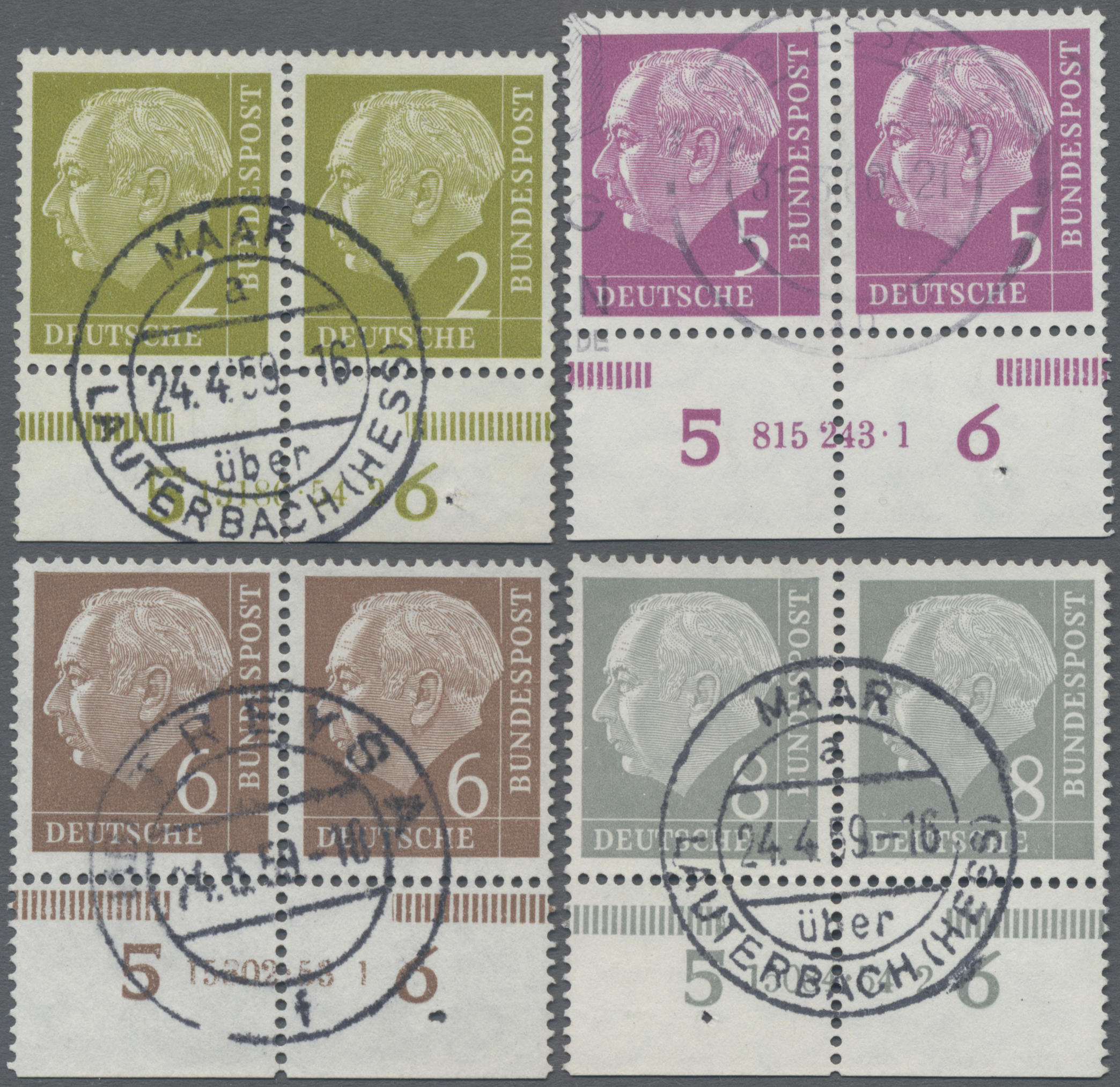 Lot 06804 - bundesrepublik deutschland  -  Auktionshaus Christoph Gärtner GmbH & Co. KG 57th AUCTION - Day 3