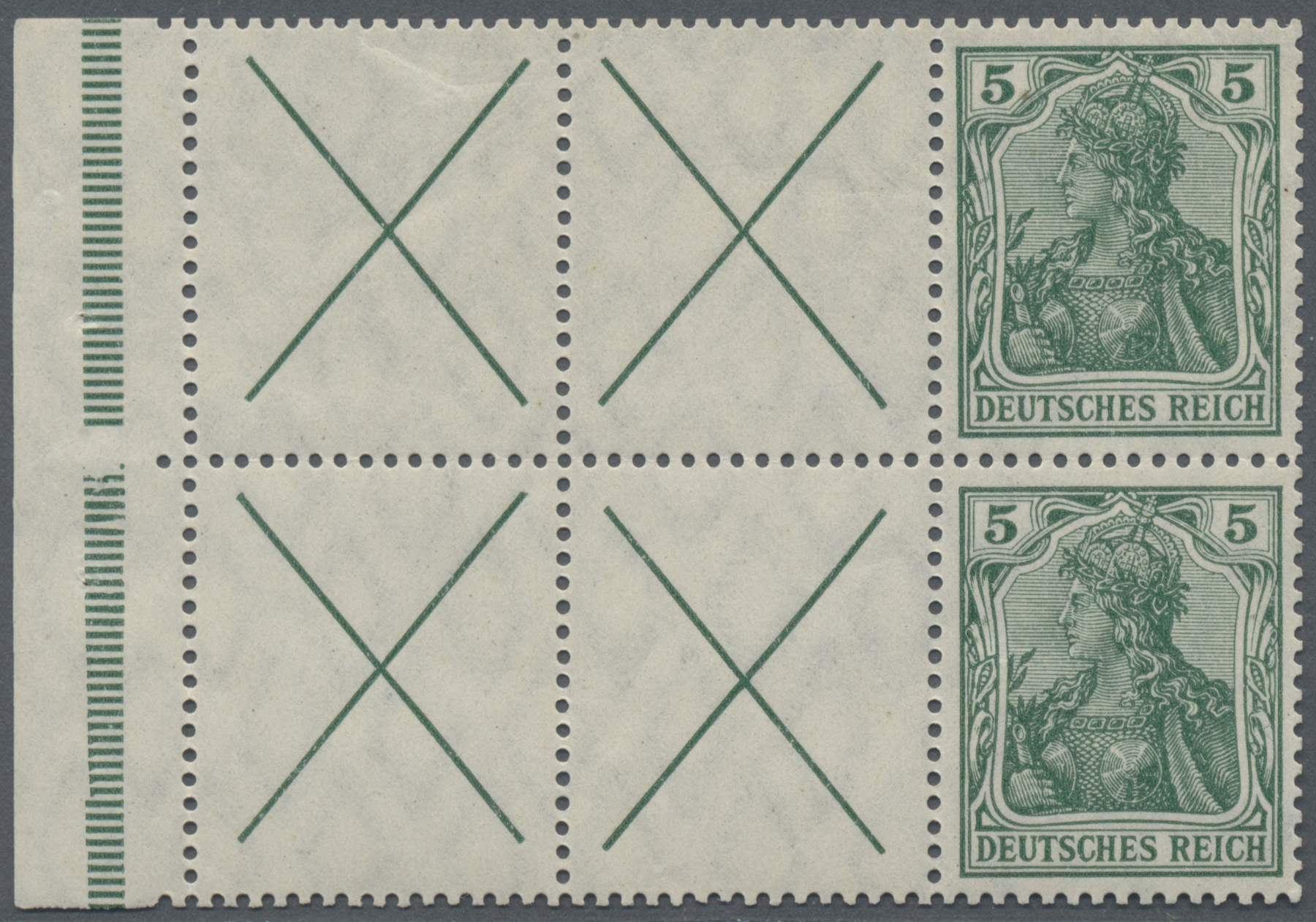 Stamp Auction Deutsches Reich Markenheftchenblätter Sale 45