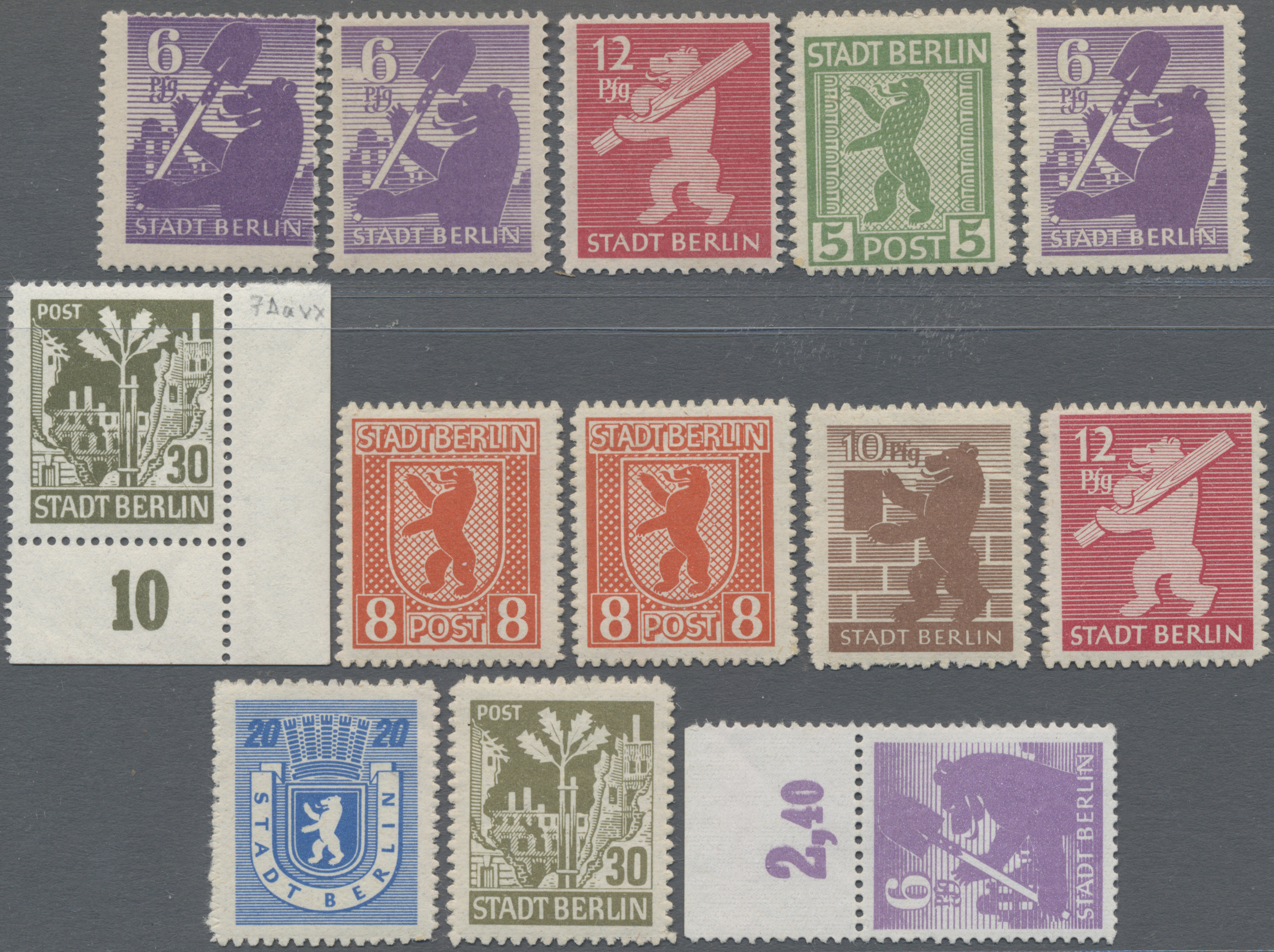 Lot 06304 - Sowjetische Zone - Berlin und Brandenburg  -  Auktionshaus Christoph Gärtner GmbH & Co. KG 57th AUCTION - Day 3