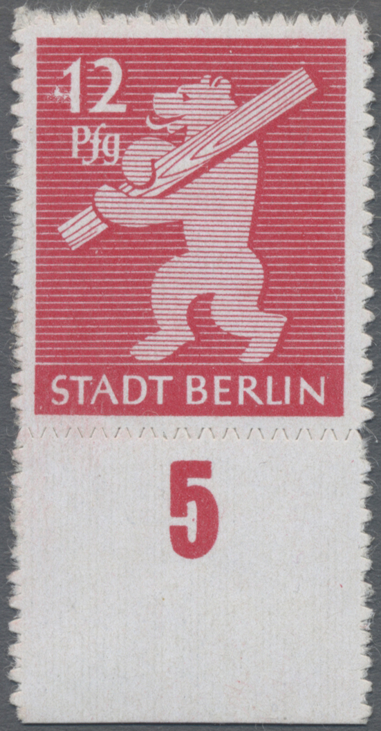 Lot 06310 - Sowjetische Zone - Berlin und Brandenburg  -  Auktionshaus Christoph Gärtner GmbH & Co. KG 57th AUCTION - Day 3