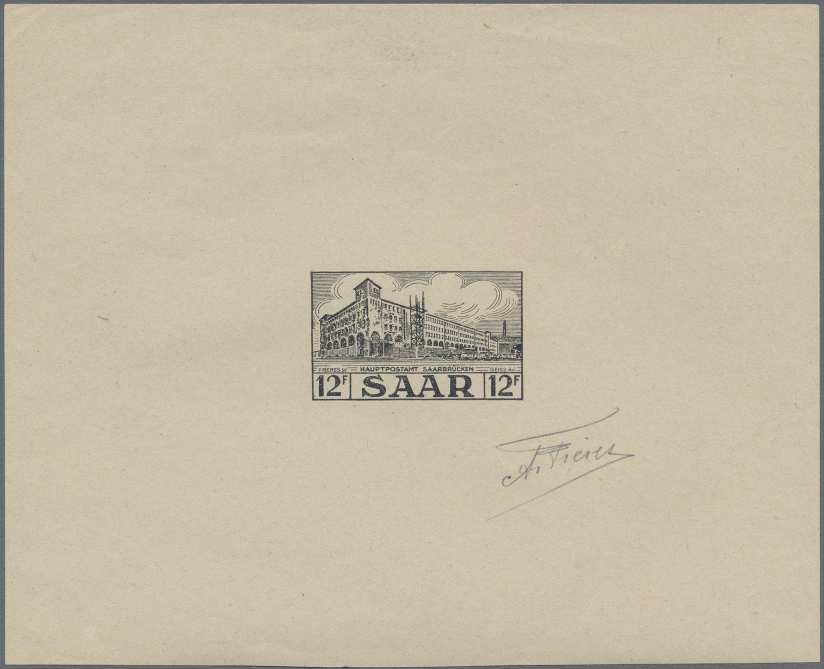 Lot 06653 - Saarland (1947/56) - Auktionshaus Christoph Gärtner GmbH & Co. KG 57th AUCTION - Day 3 Lot 06653 - Saarland (1947/56) - Auktionshaus Christoph Gärtner GmbH & Co. KG 57th AUCTION - Day 3