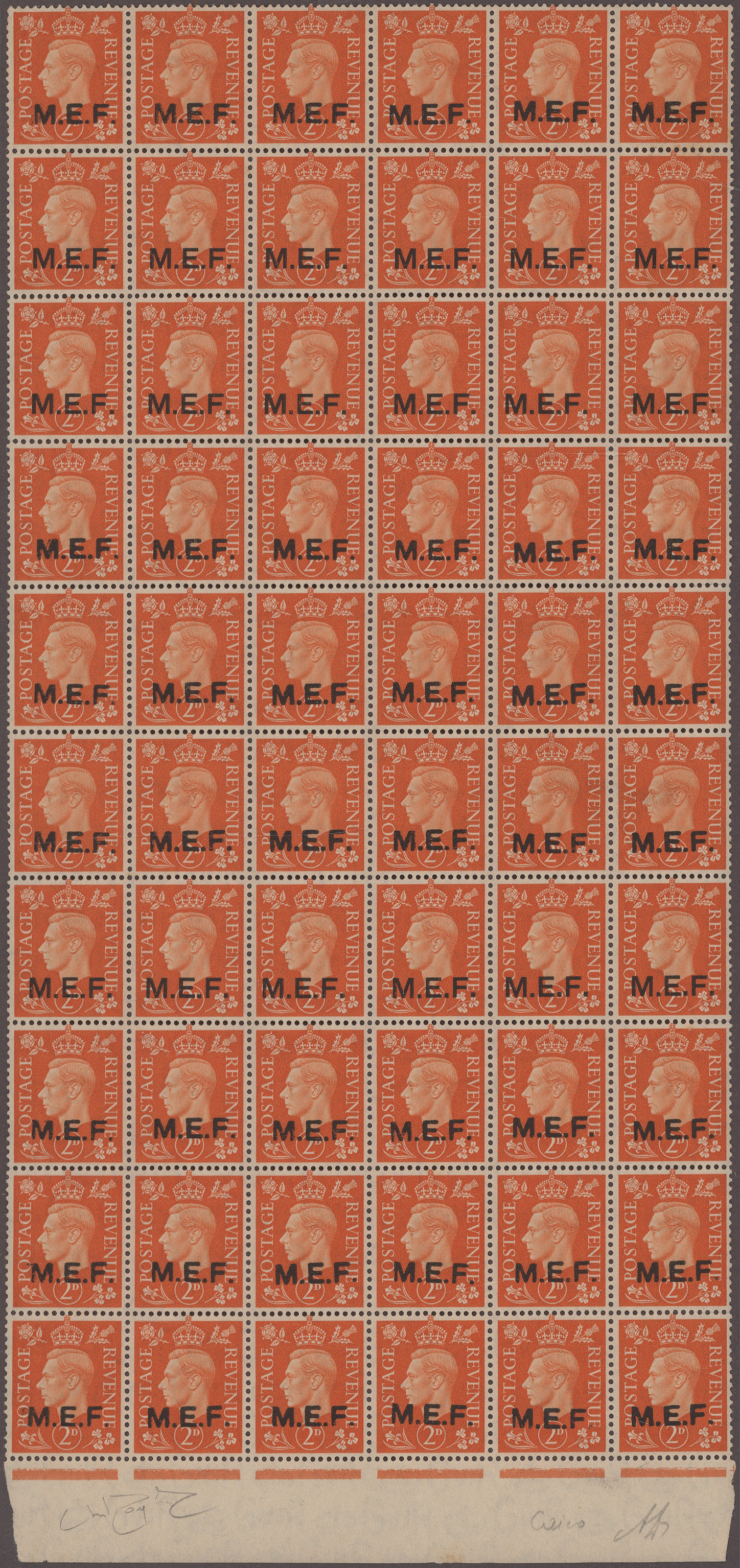Lot 03422 - britische militärpost ii. wk - Auktionshaus Christoph Gärtner GmbH & Co. KG 57th AUCTION - Day 2 Lot 03422 - britische militärpost ii. wk - Auktionshaus Christoph Gärtner GmbH & Co. KG 57th AUCTION - Day 2